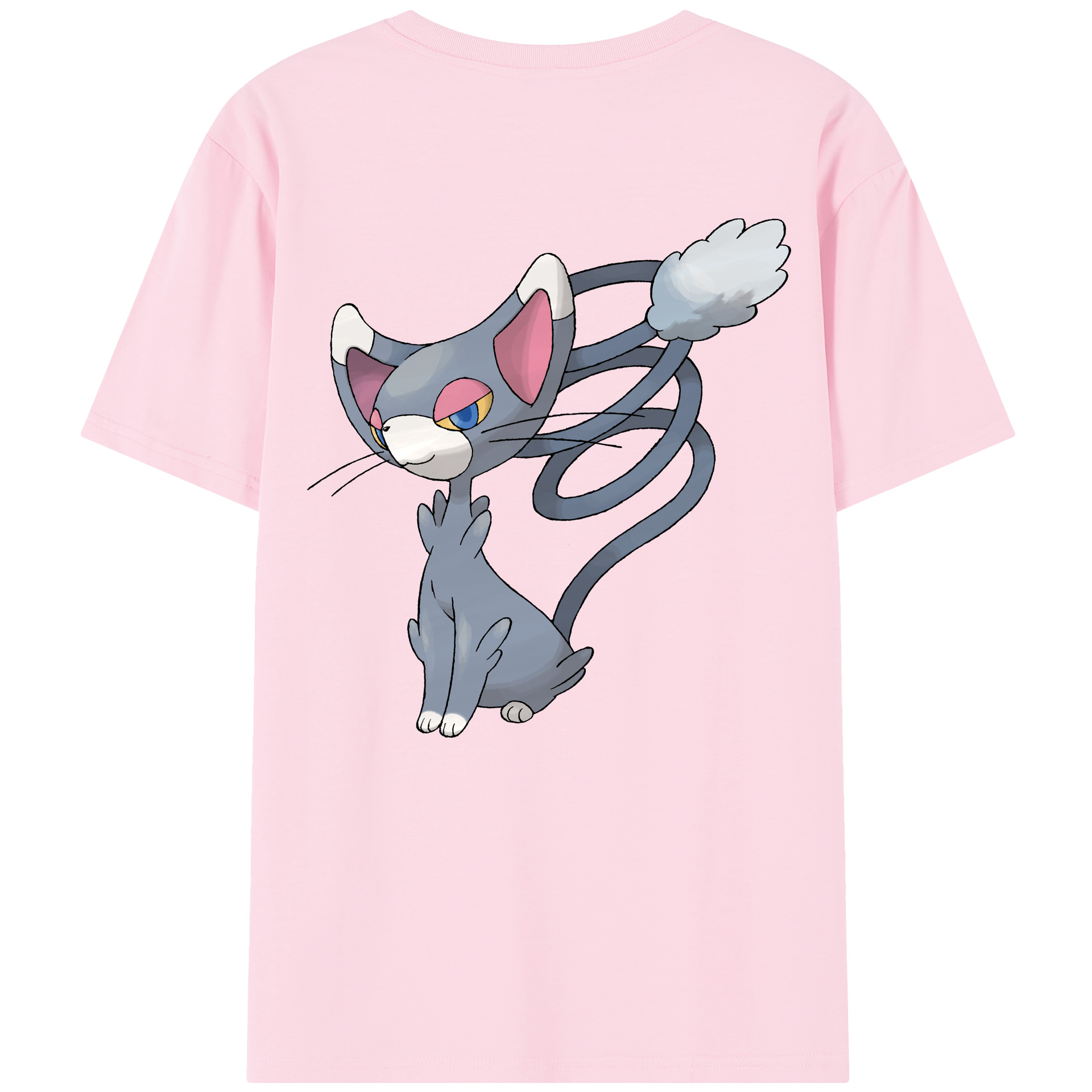 （画像用） ポケットモンスター Pokémon 綿100％半袖Tシャツ（背面プリント）