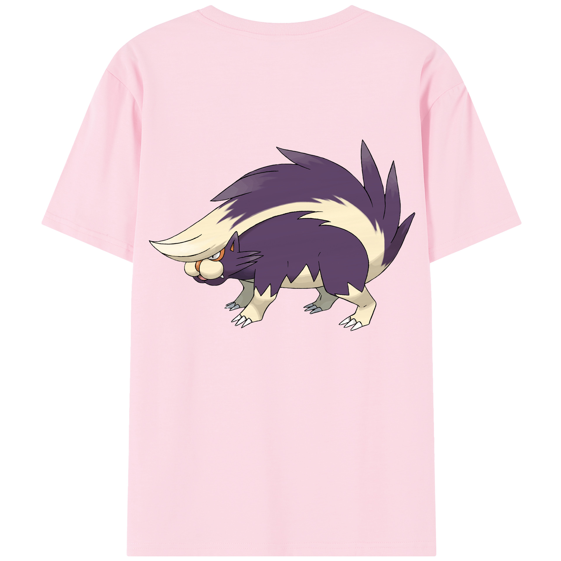 （画像用） ポケットモンスター Pokémon 綿100％半袖Tシャツ（背面プリント）