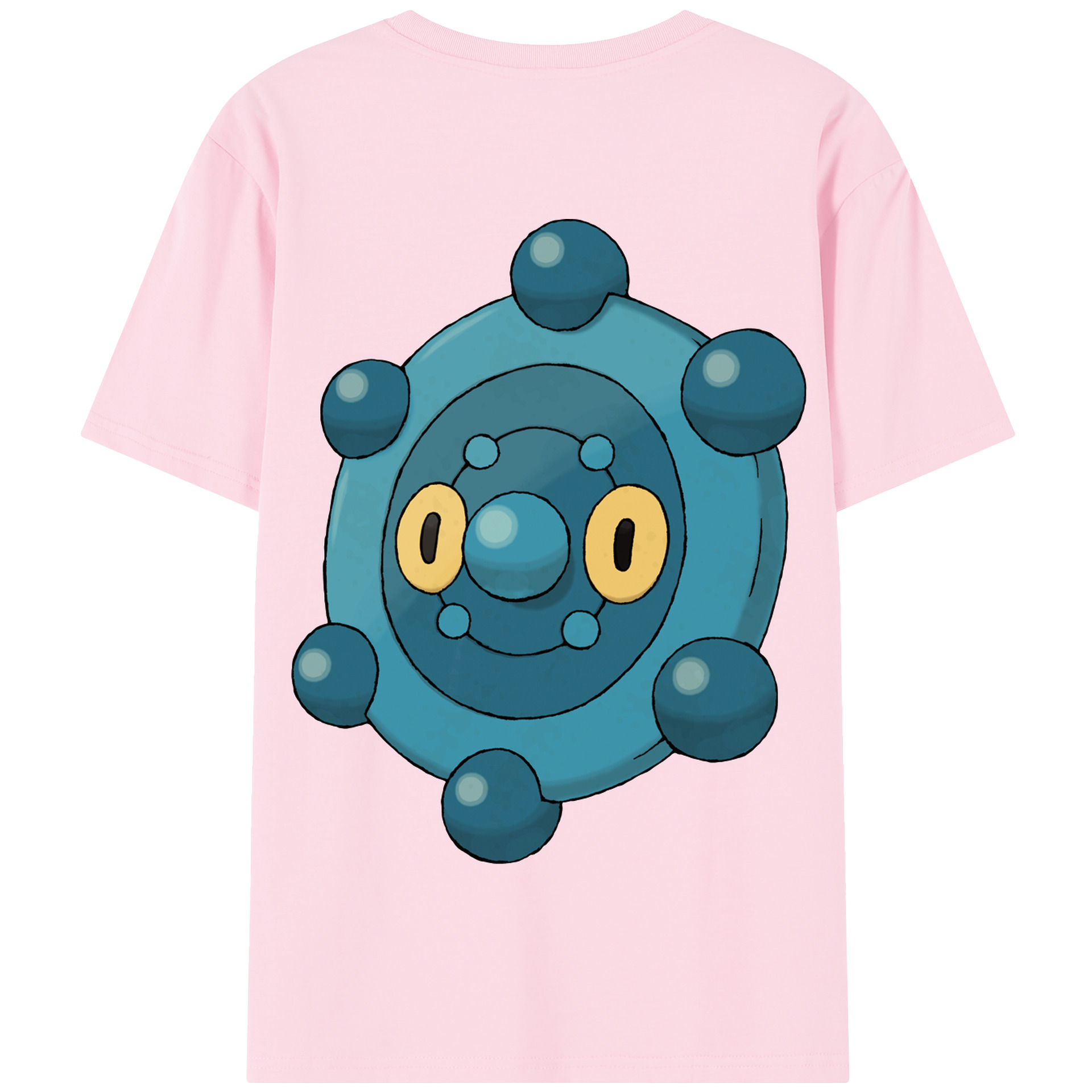 （画像用） ポケットモンスター Pokémon 綿100％半袖Tシャツ（背面プリント）