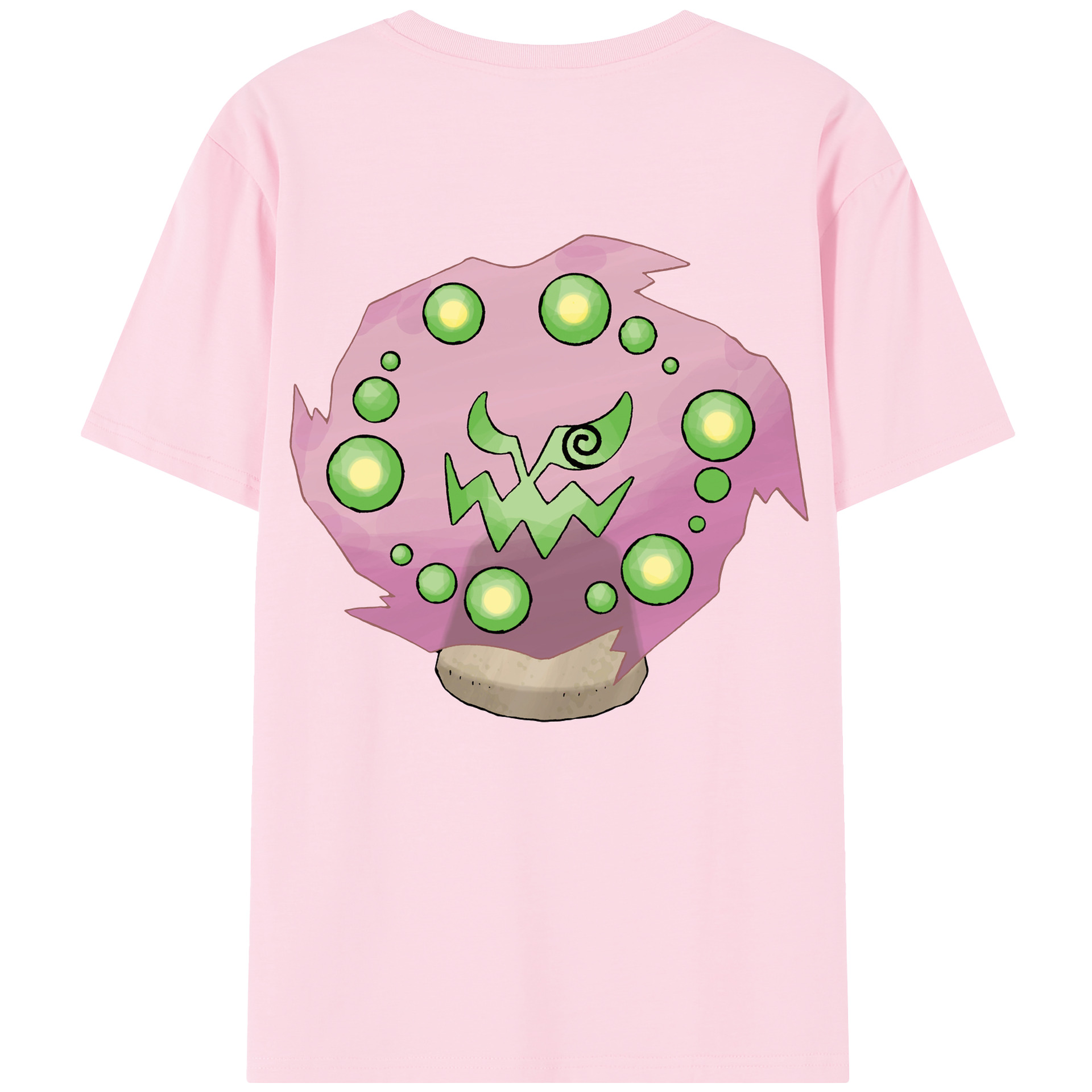 （画像用） ポケットモンスター Pokémon 綿100％半袖Tシャツ（背面プリント）