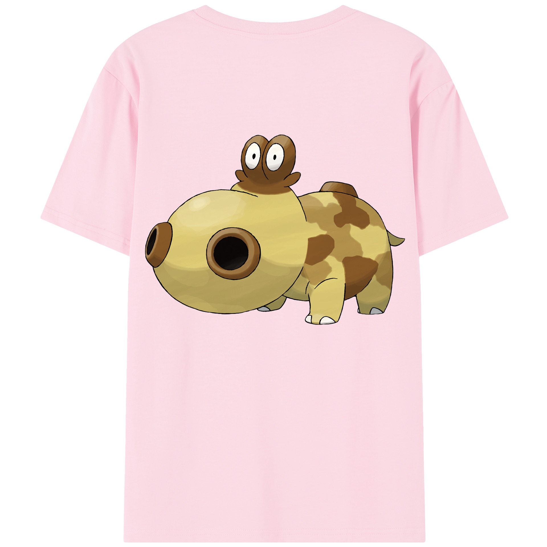 （画像用） ポケットモンスター Pokémon 綿100％半袖Tシャツ（背面プリント）