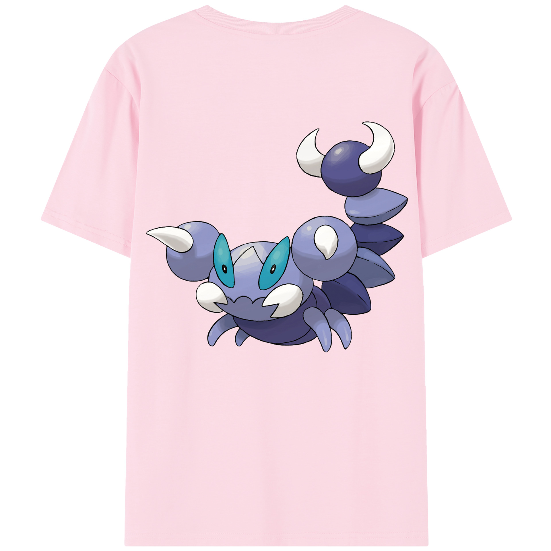 （画像用） ポケットモンスター Pokémon 綿100％半袖Tシャツ（背面プリント）