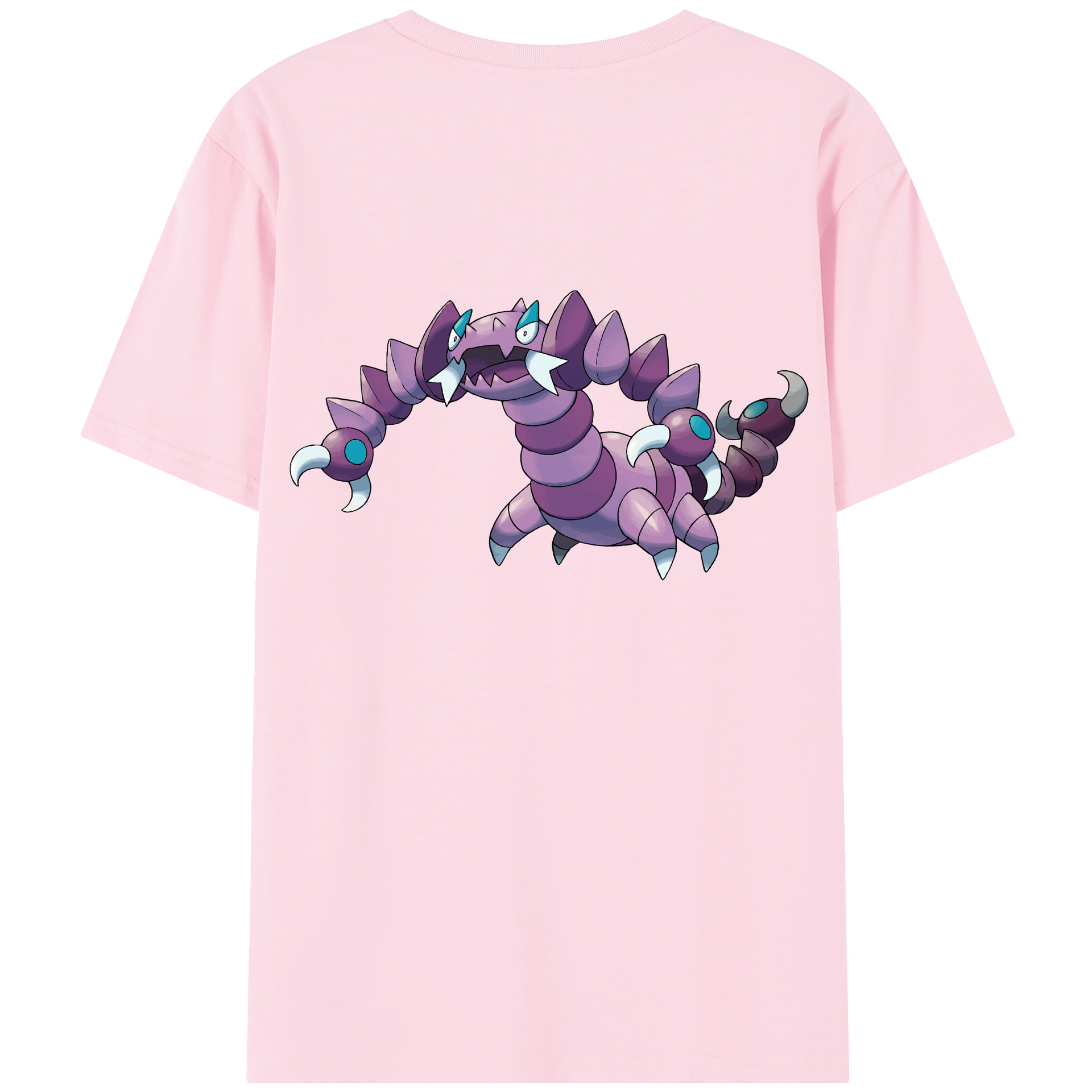 （画像用） ポケットモンスター Pokémon 綿100％半袖Tシャツ（背面プリント）