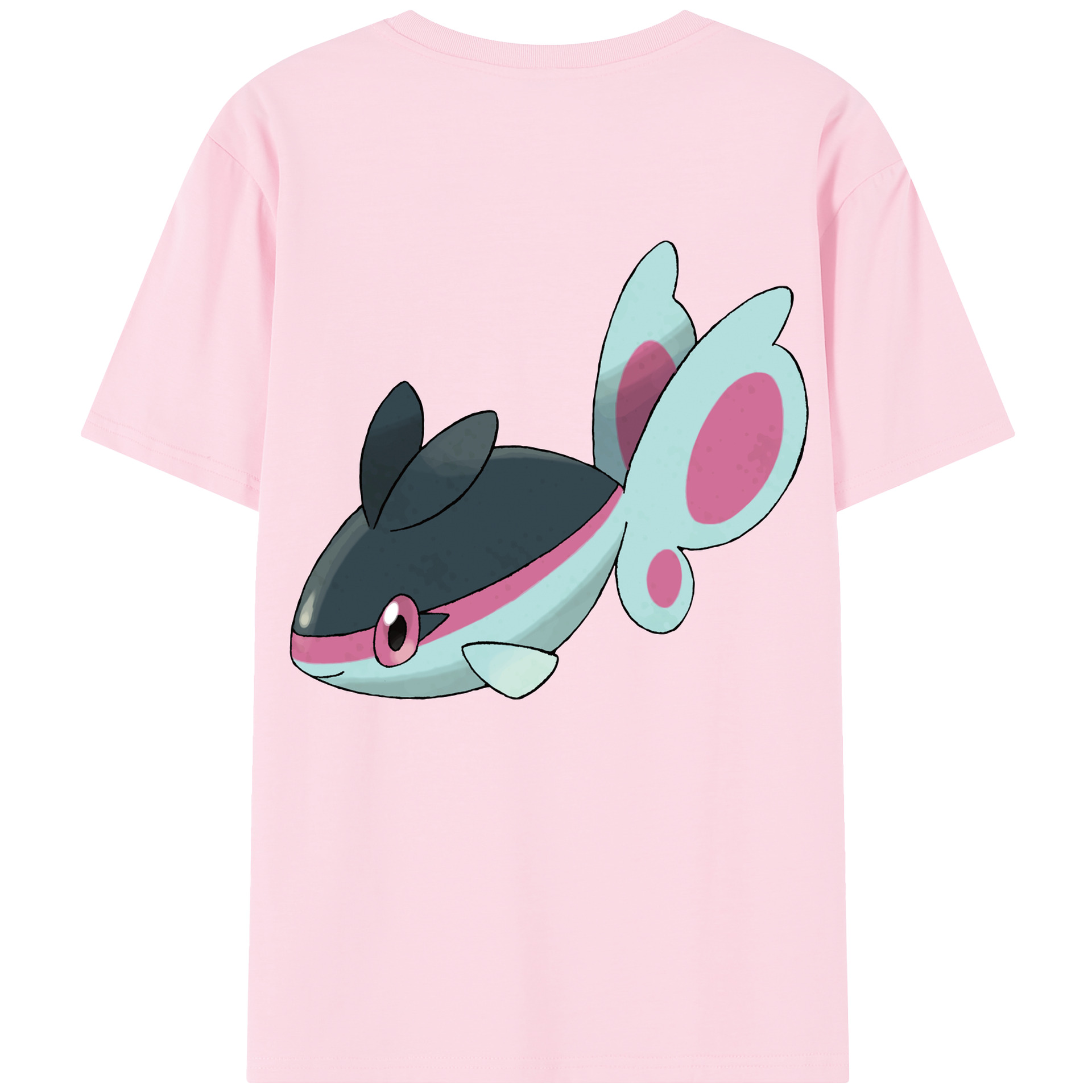 （画像用） ポケットモンスター Pokémon 綿100％半袖Tシャツ（背面プリント）