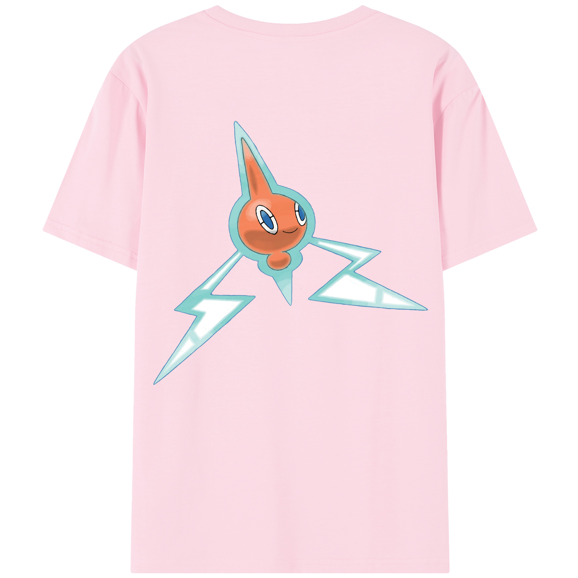 （画像用） ポケットモンスター Pokémon 綿100％半袖Tシャツ（背面プリント）