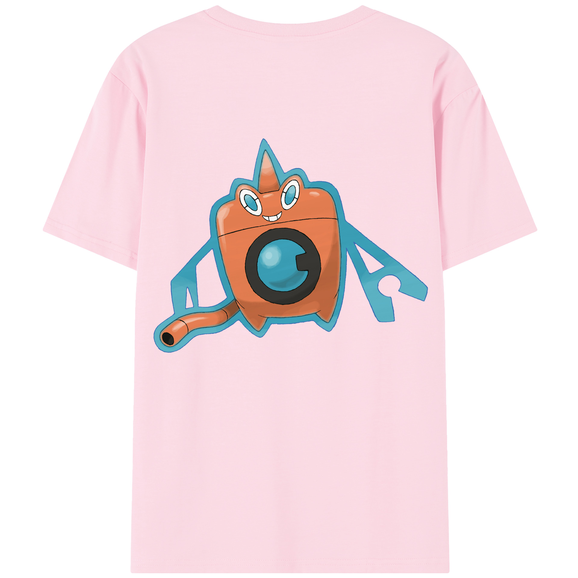 （画像用） ポケットモンスター Pokémon 綿100％半袖Tシャツ（背面プリント）