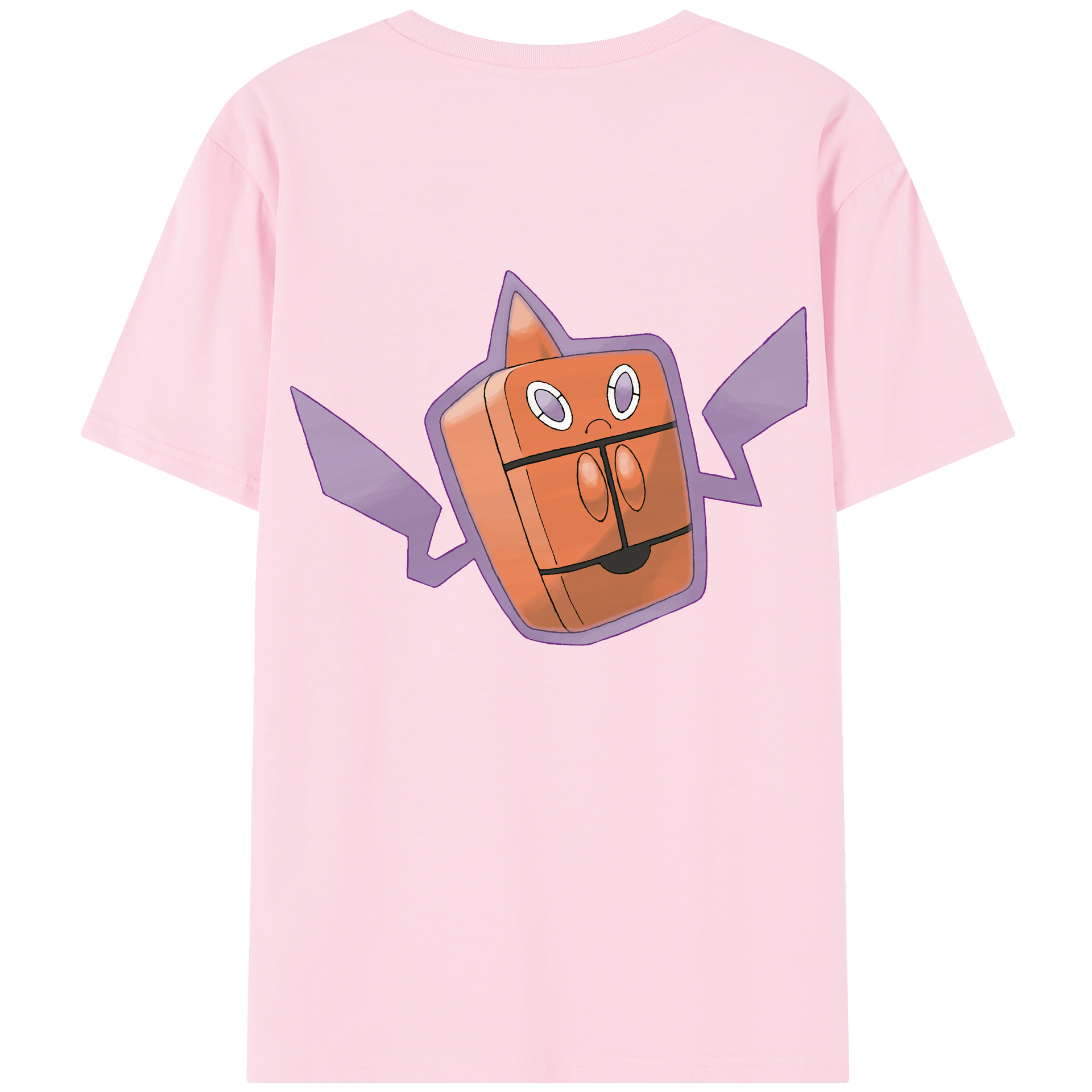 （画像用） ポケットモンスター Pokémon 綿100％半袖Tシャツ（背面プリント）