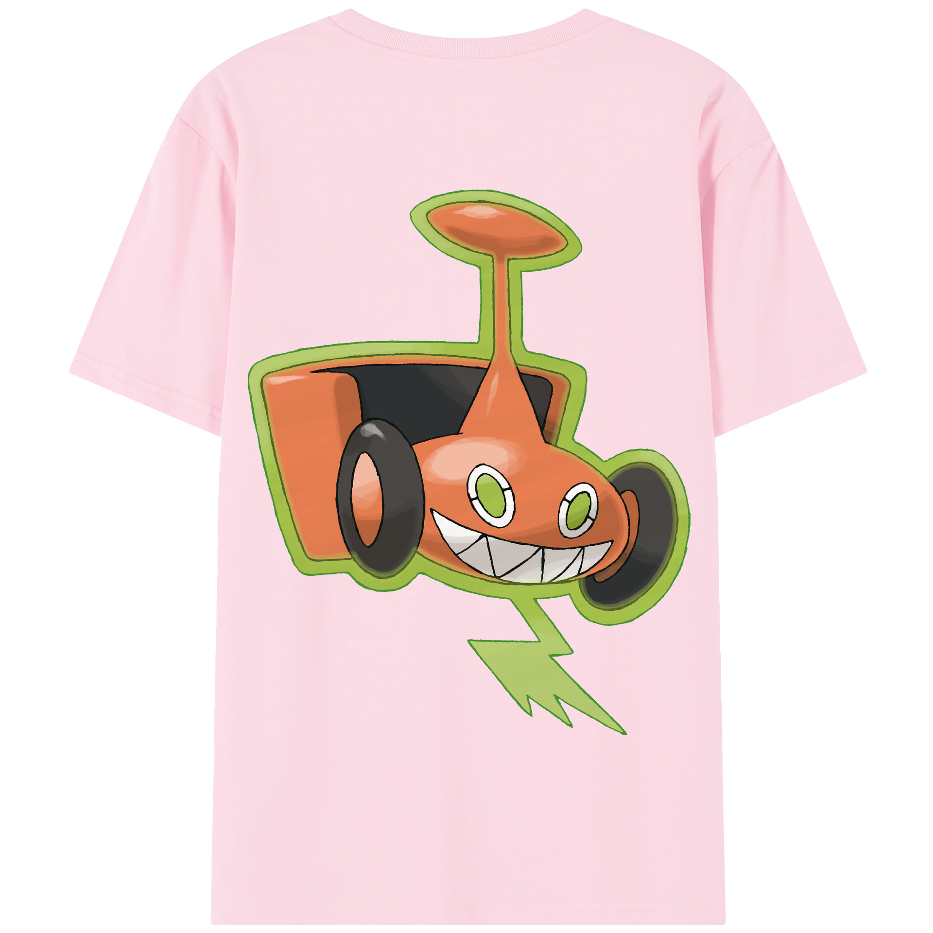 （画像用） ポケットモンスター Pokémon 綿100％半袖Tシャツ（背面プリント）