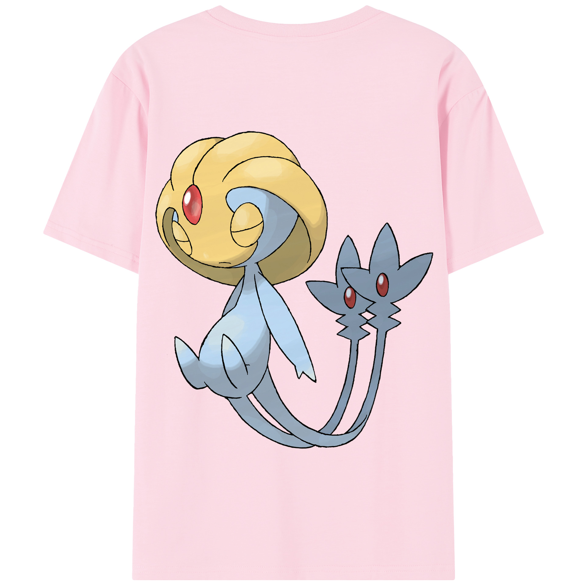 （画像用） ポケットモンスター Pokémon 綿100％半袖Tシャツ（背面プリント）