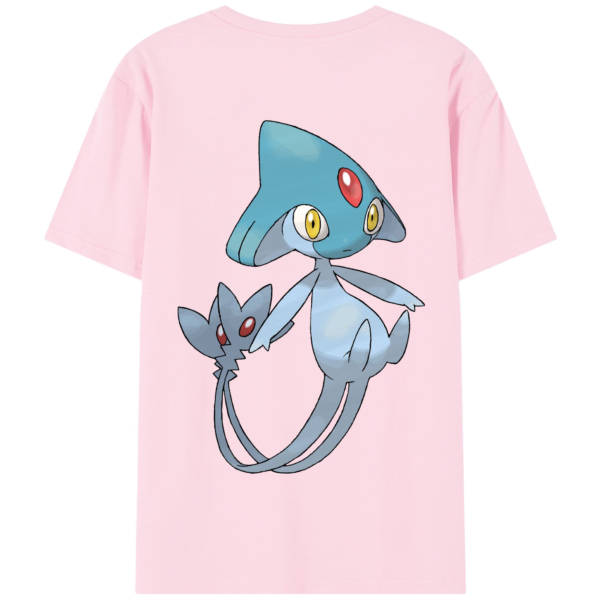 （画像用） ポケットモンスター Pokémon 綿100％半袖Tシャツ（背面プリント）