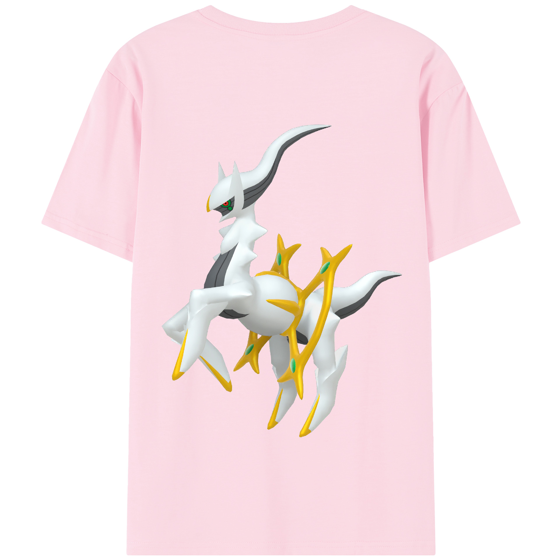 （画像用） ポケットモンスター Pokémon 綿100％半袖Tシャツ（背面プリント）
