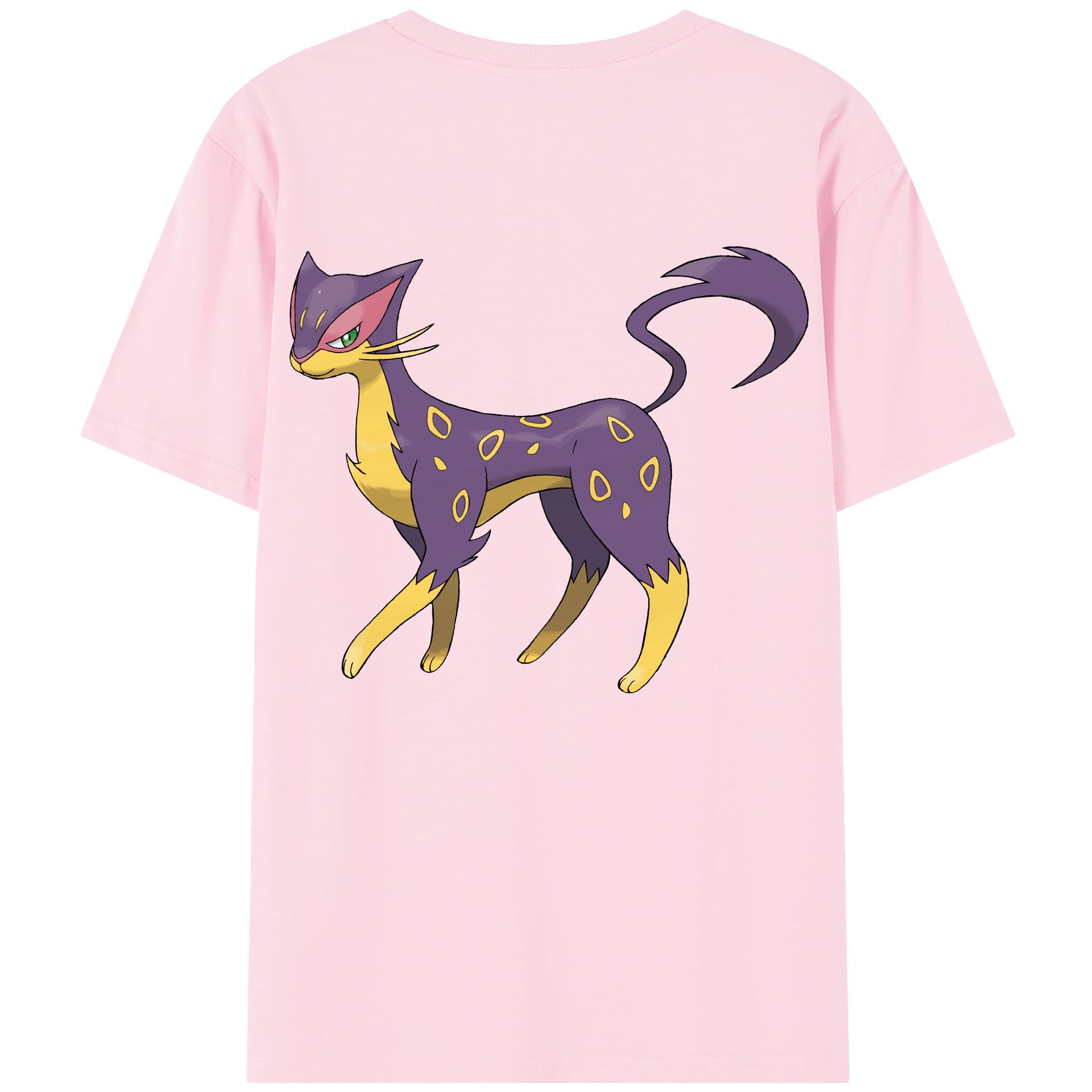 （画像用） ポケットモンスター Pokémon 綿100％半袖Tシャツ（背面プリント）
