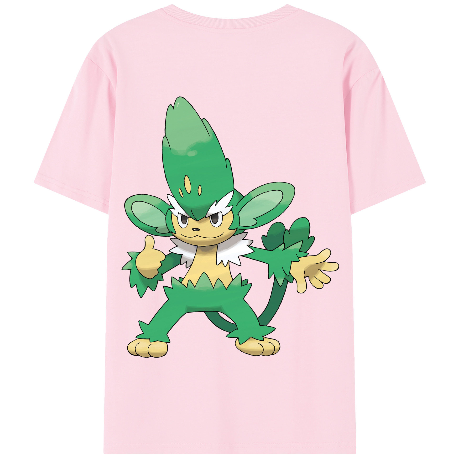 （画像用） ポケットモンスター Pokémon 綿100％半袖Tシャツ（背面プリント）