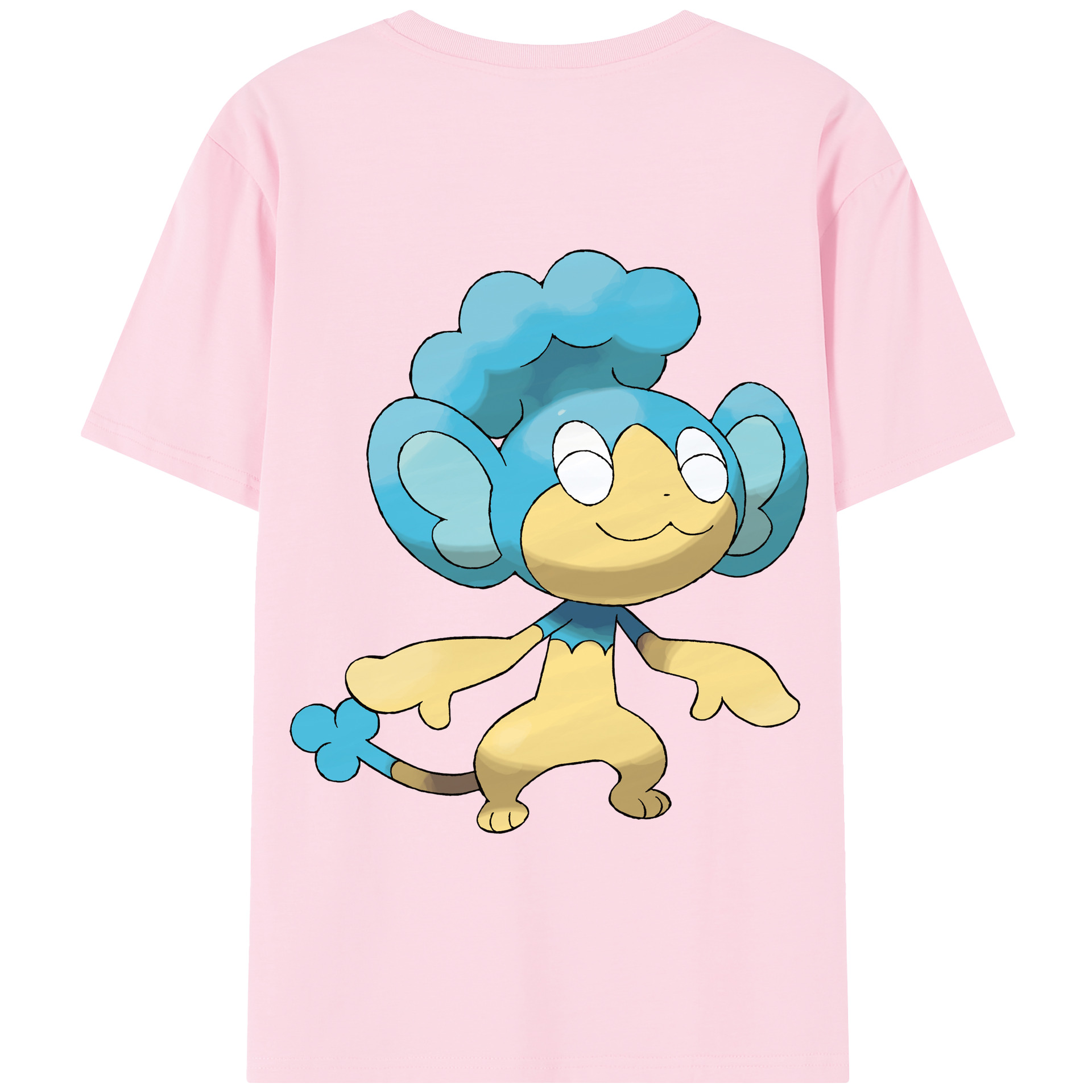 （画像用） ポケットモンスター Pokémon 綿100％半袖Tシャツ（背面プリント）