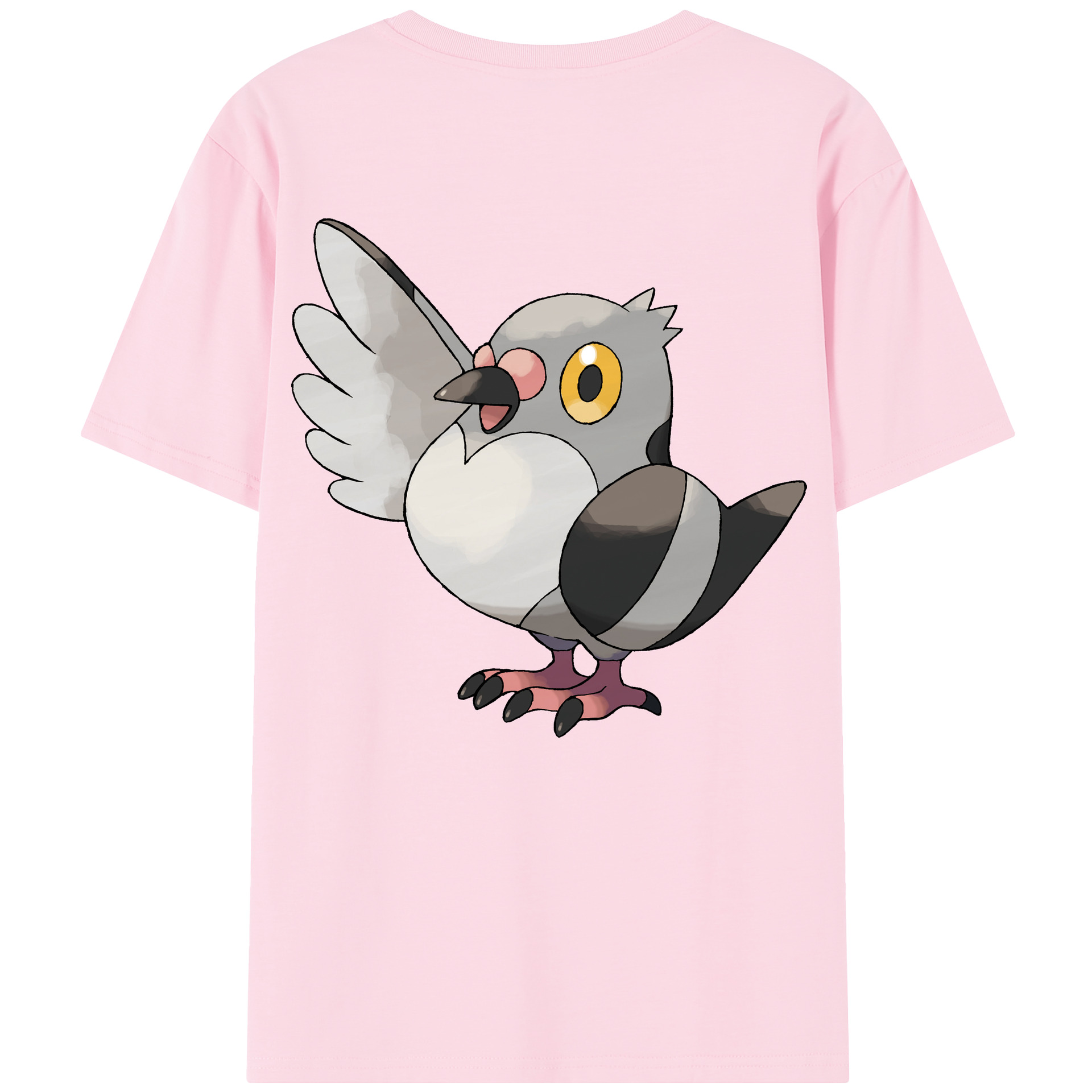 （画像用） ポケットモンスター Pokémon 綿100％半袖Tシャツ（背面プリント）