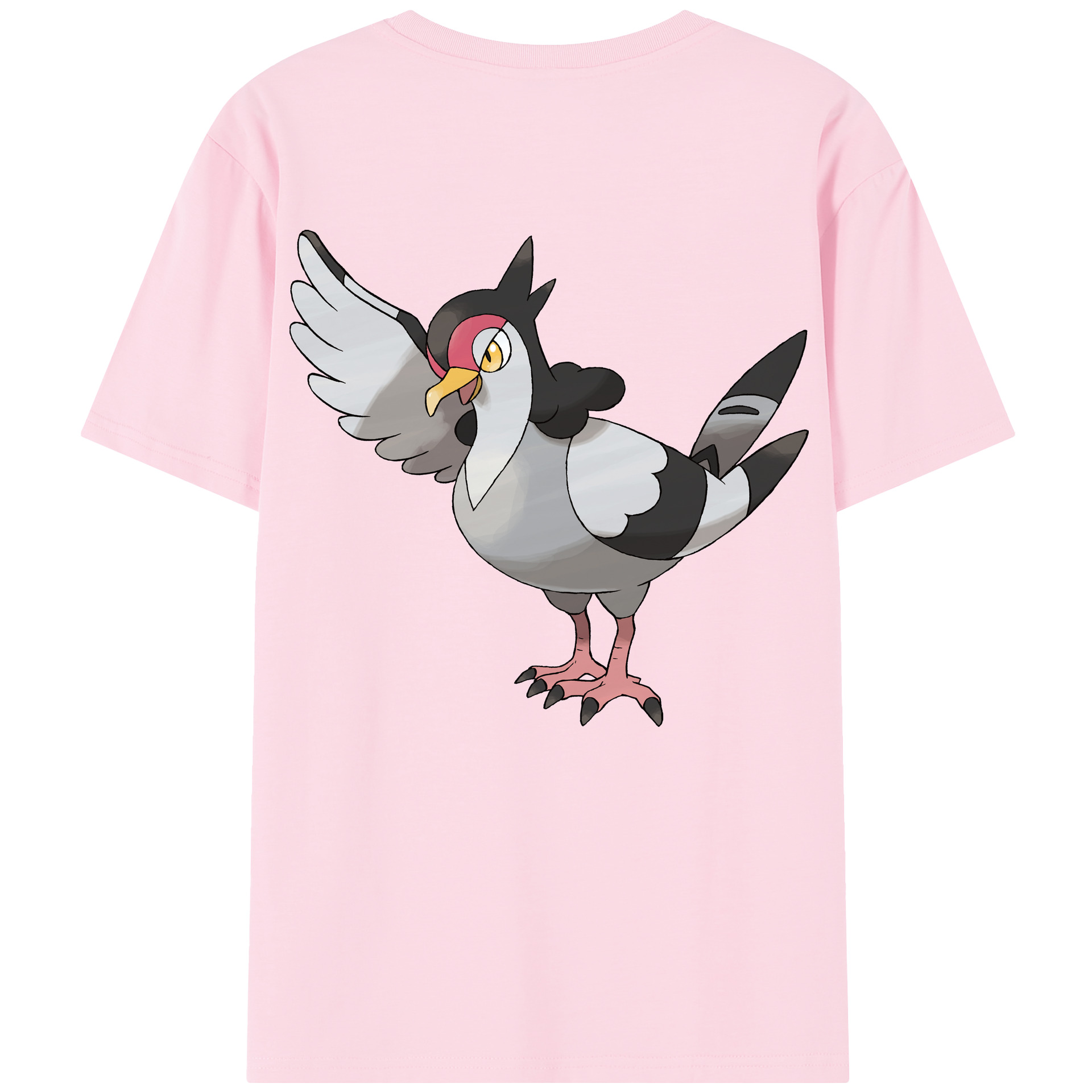 （画像用） ポケットモンスター Pokémon 綿100％半袖Tシャツ（背面プリント）
