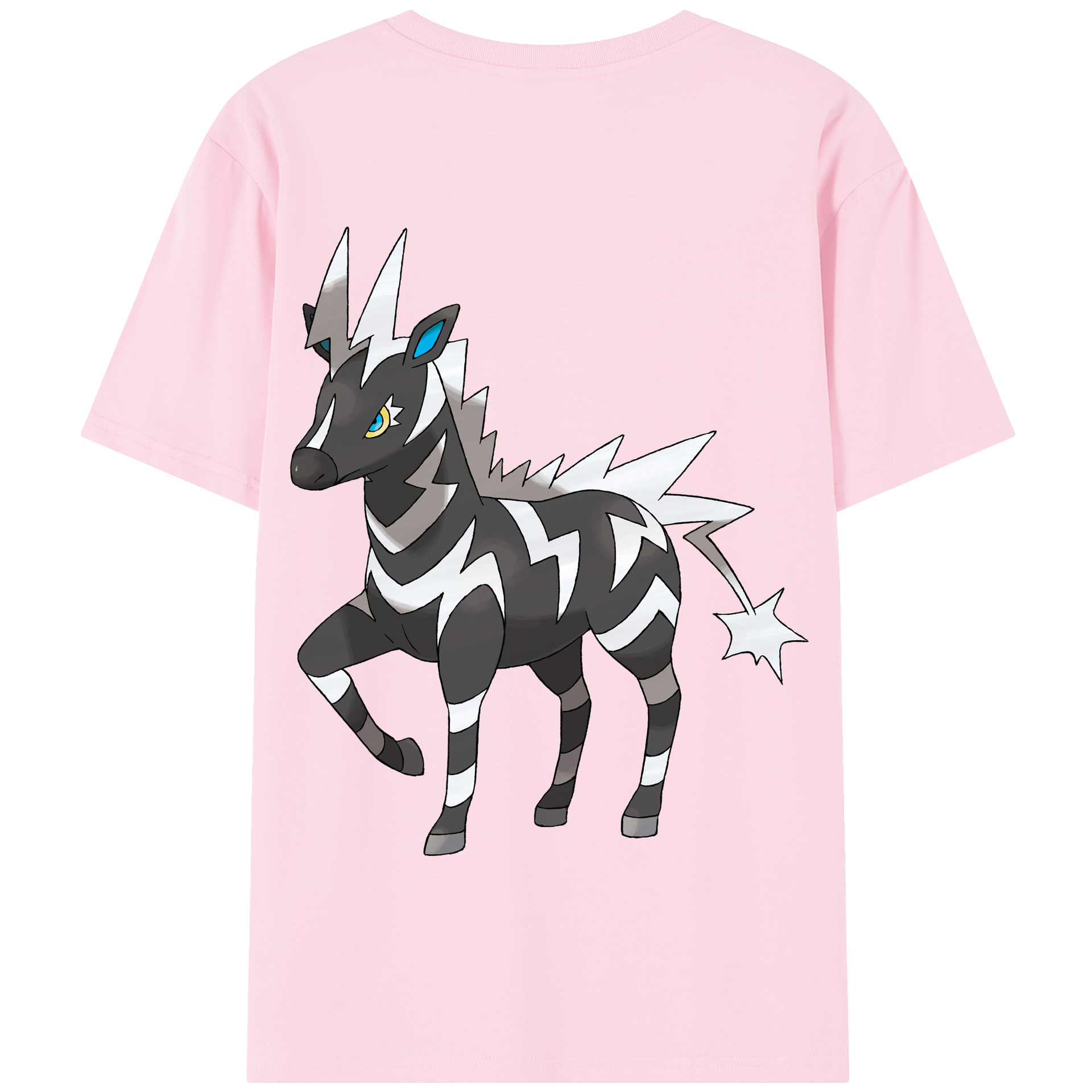 （画像用） ポケットモンスター Pokémon 綿100％半袖Tシャツ（背面プリント）