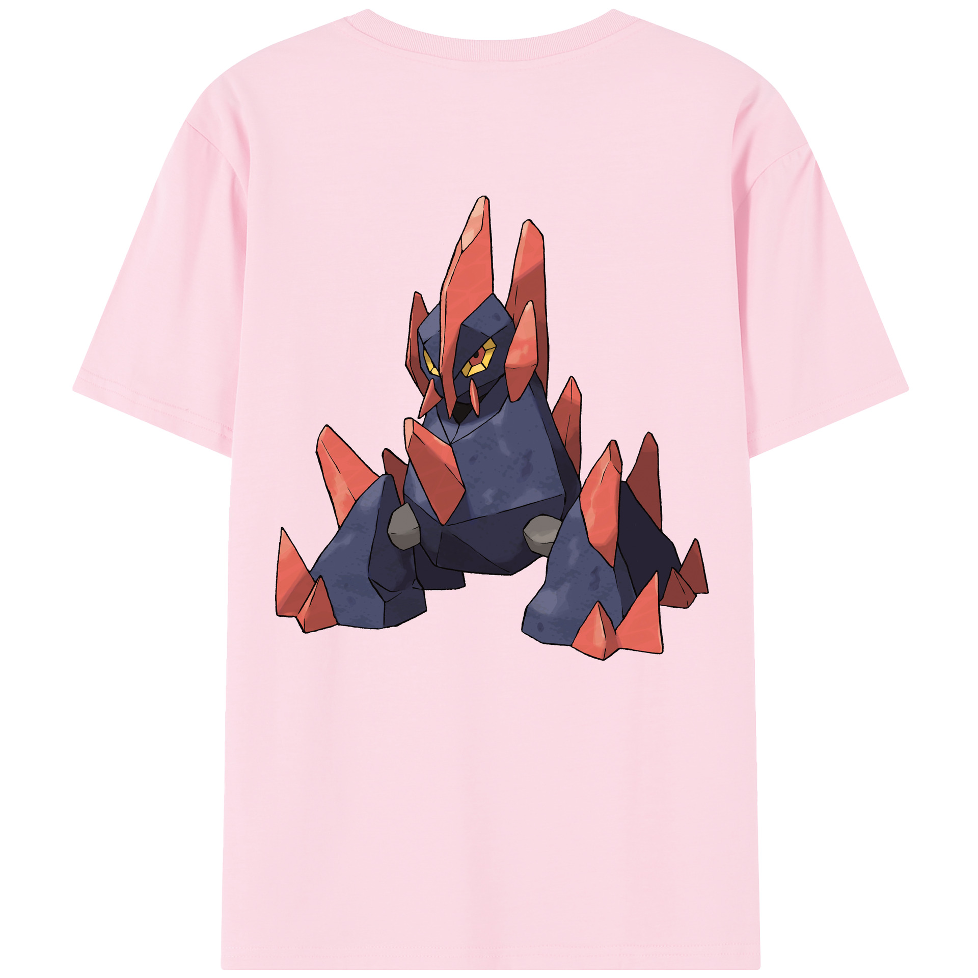 （画像用） ポケットモンスター Pokémon 綿100％半袖Tシャツ（背面プリント）