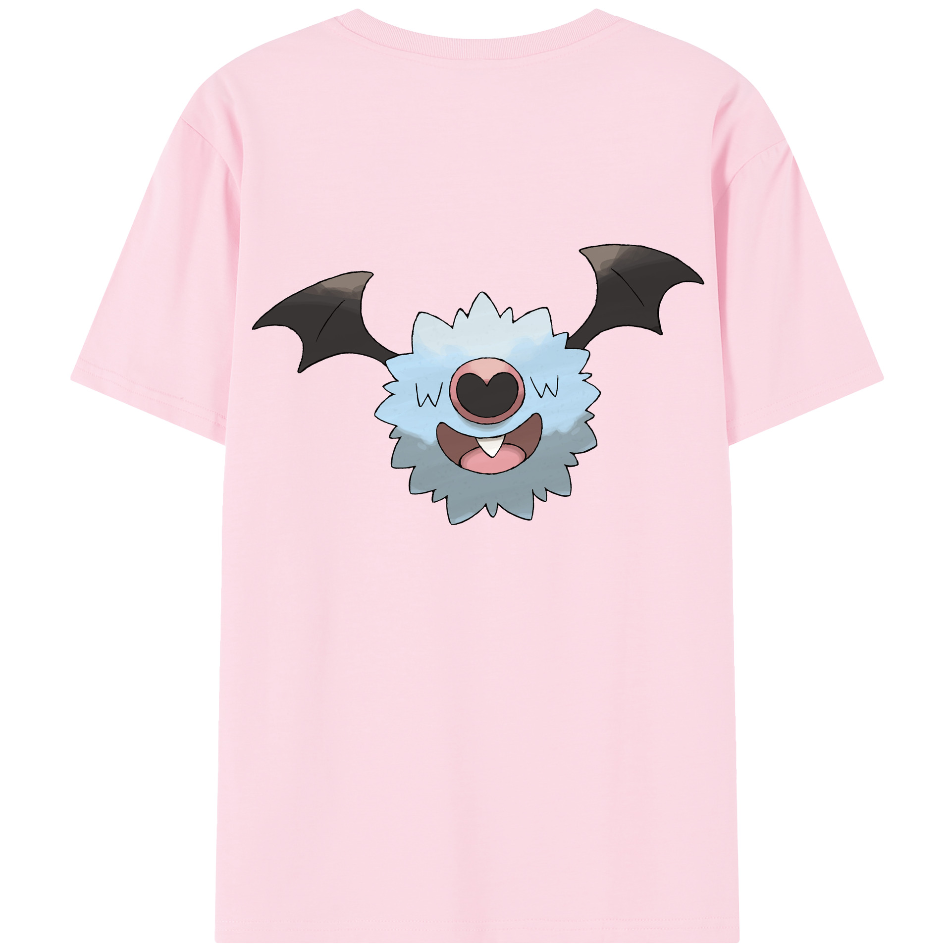 （画像用） ポケットモンスター Pokémon 綿100％半袖Tシャツ（背面プリント）