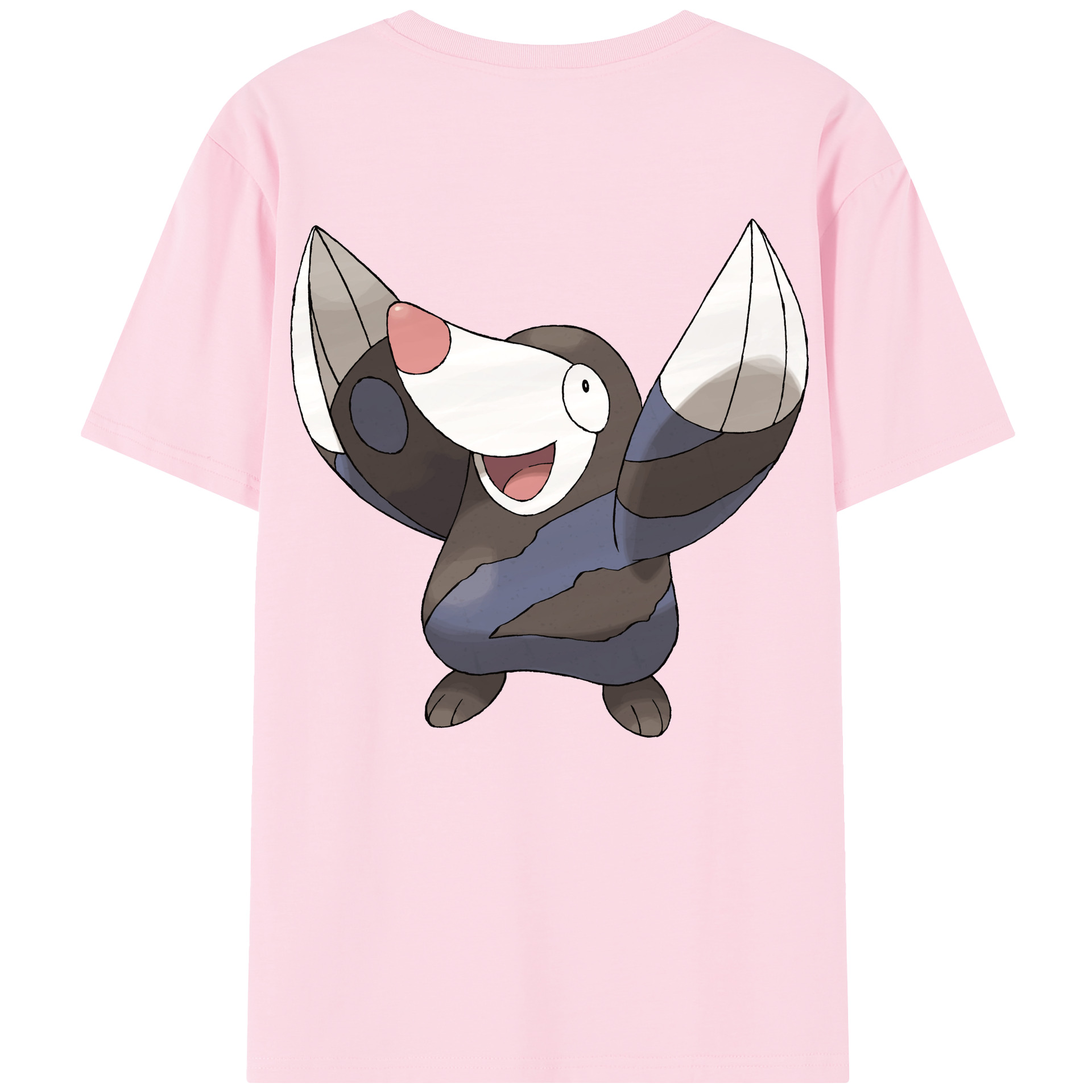 （画像用） ポケットモンスター Pokémon 綿100％半袖Tシャツ（背面プリント）