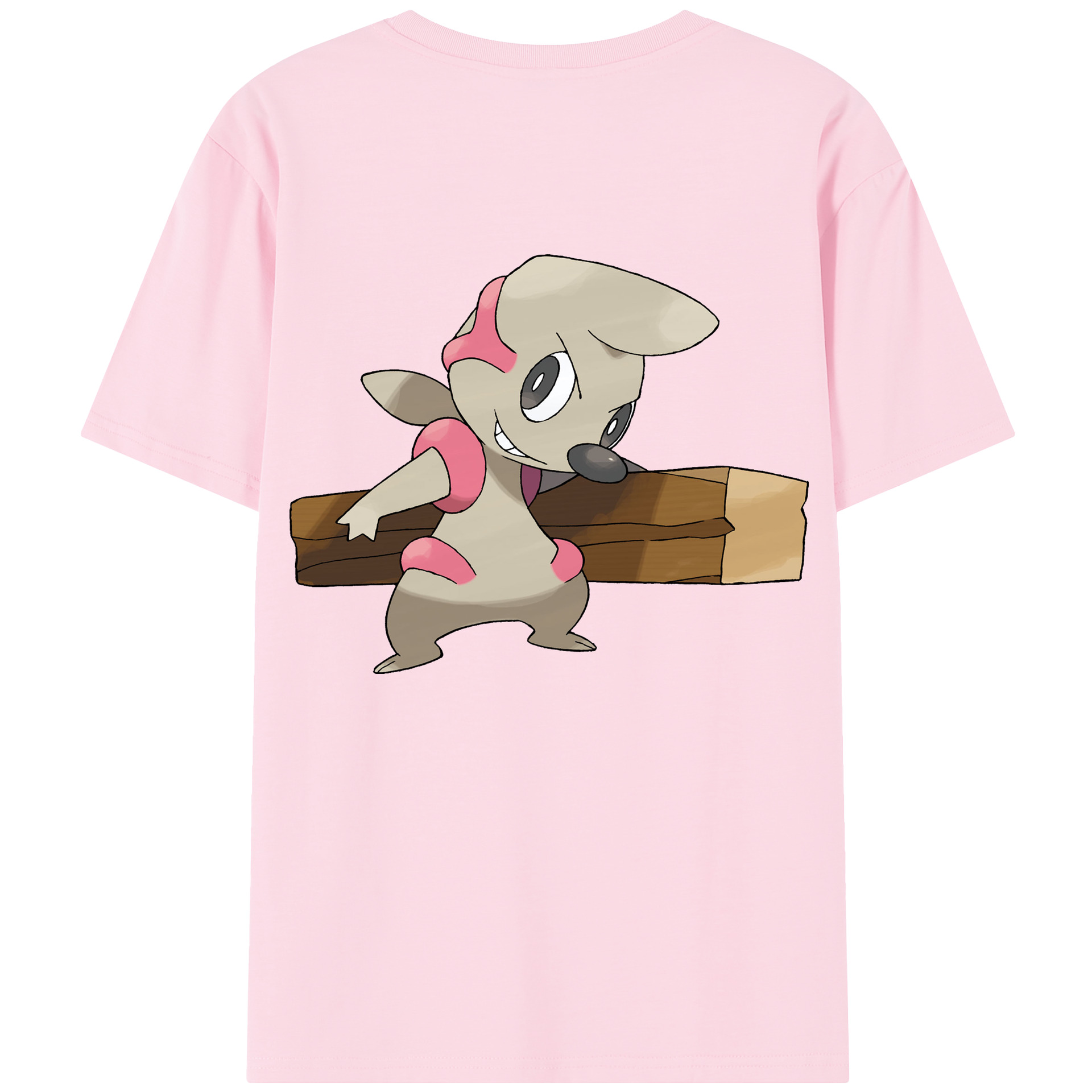 （画像用） ポケットモンスター Pokémon 綿100％半袖Tシャツ（背面プリント）