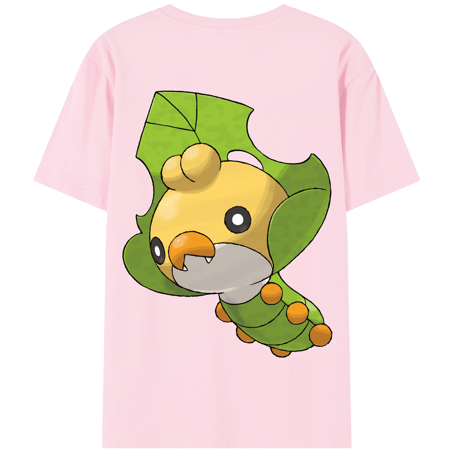 （画像用） ポケットモンスター Pokémon 綿100％半袖Tシャツ（背面プリント）