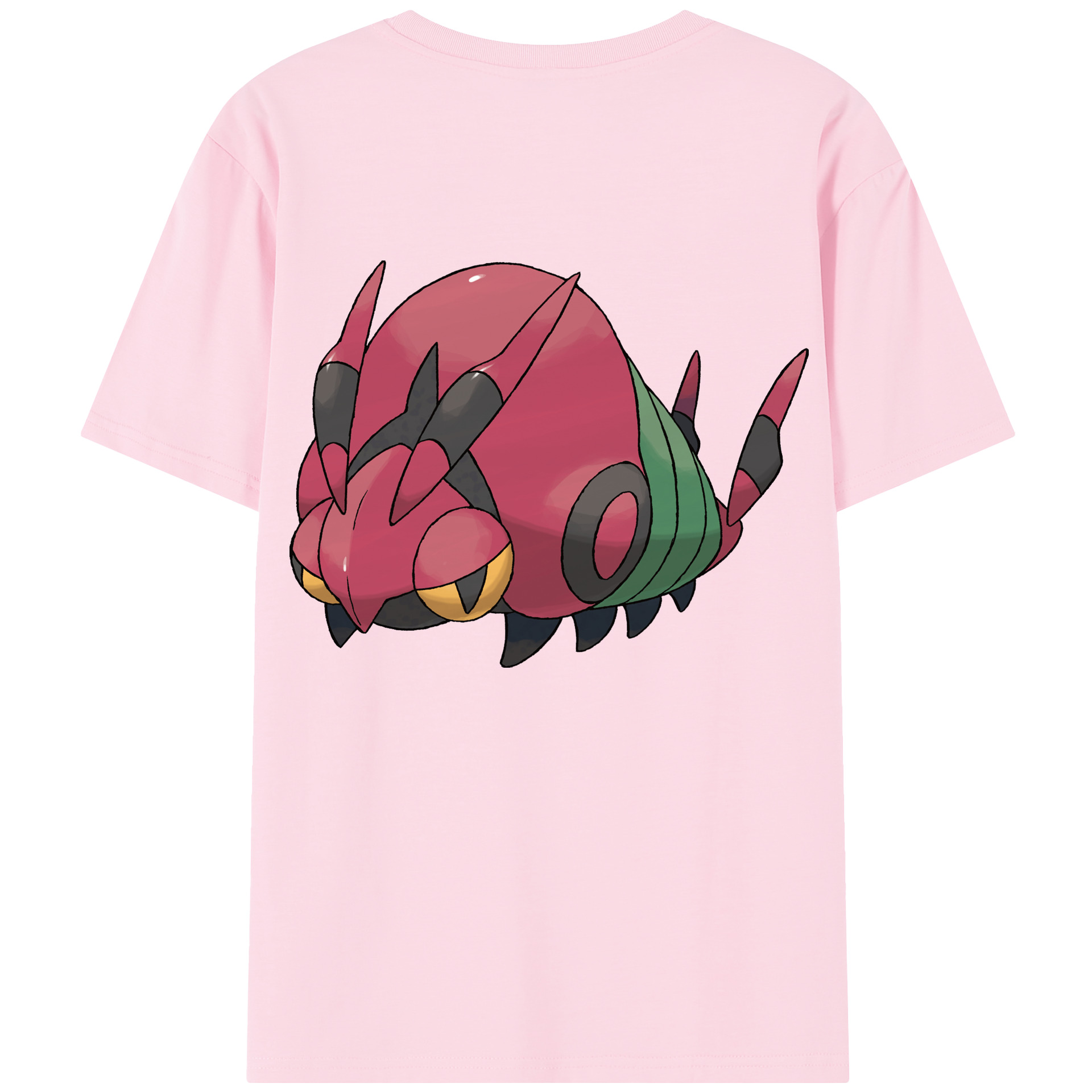 （画像用） ポケットモンスター Pokémon 綿100％半袖Tシャツ（背面プリント）