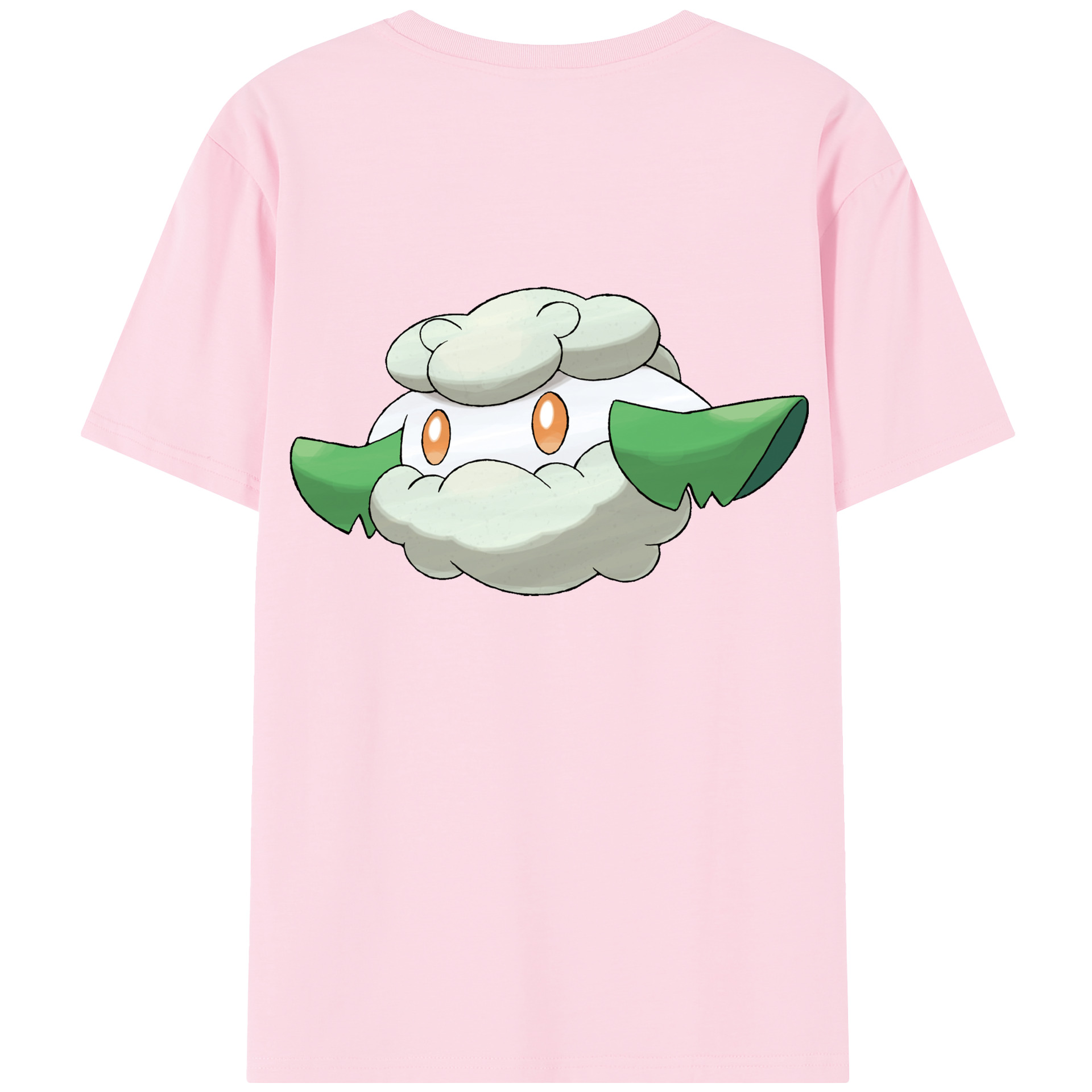 （画像用） ポケットモンスター Pokémon 綿100％半袖Tシャツ（背面プリント）