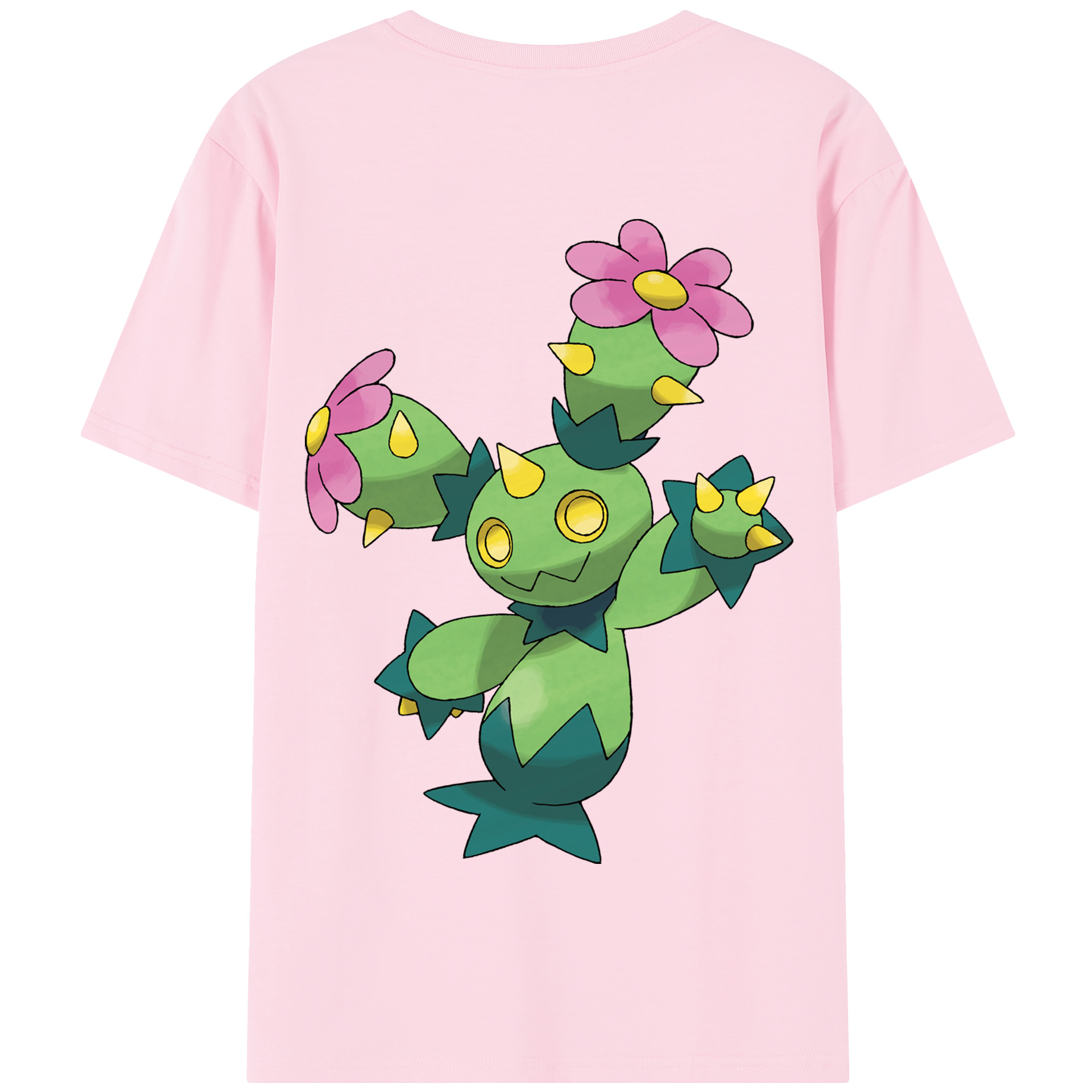 （画像用） ポケットモンスター Pokémon 綿100％半袖Tシャツ（背面プリント）