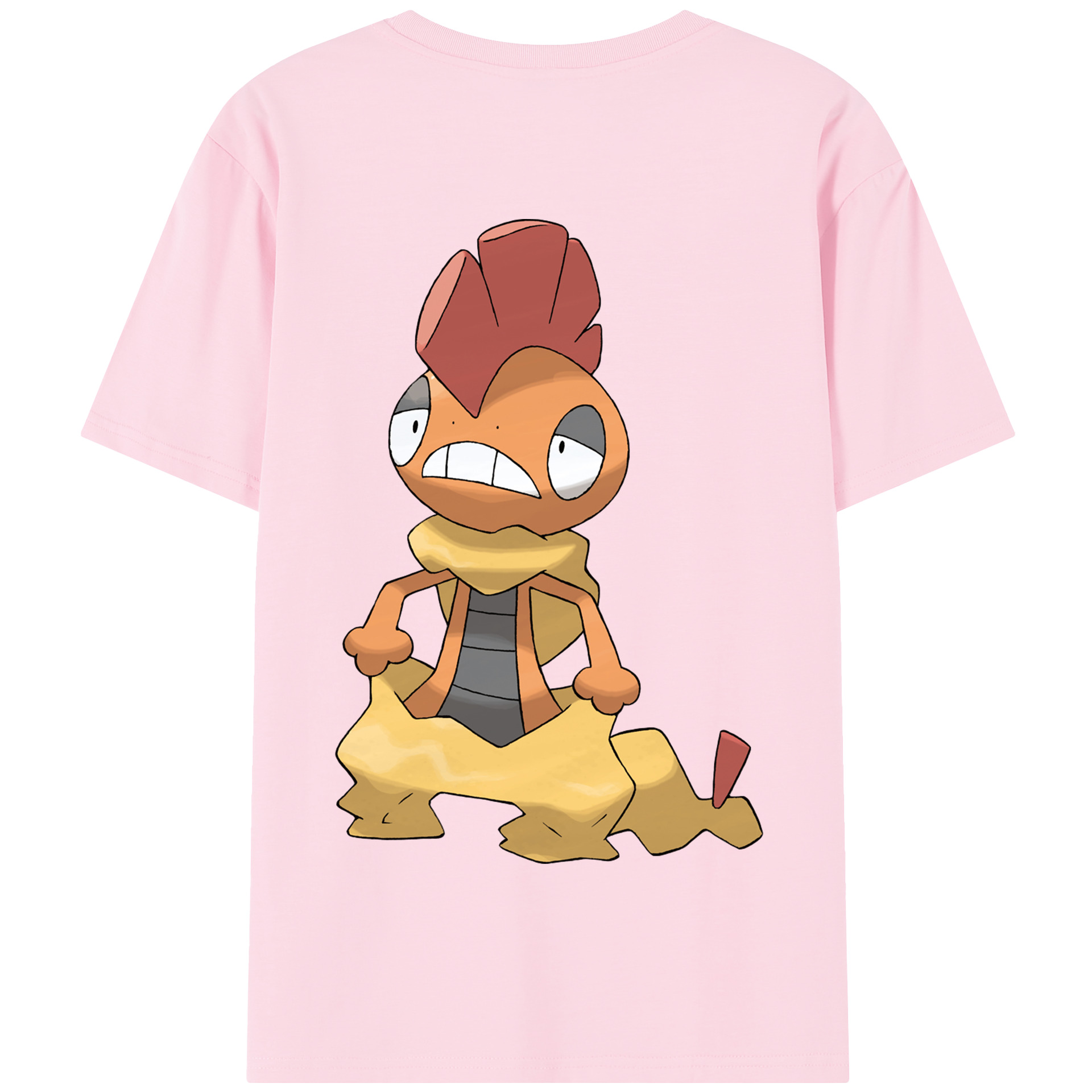 （画像用） ポケットモンスター Pokémon 綿100％半袖Tシャツ（背面プリント）