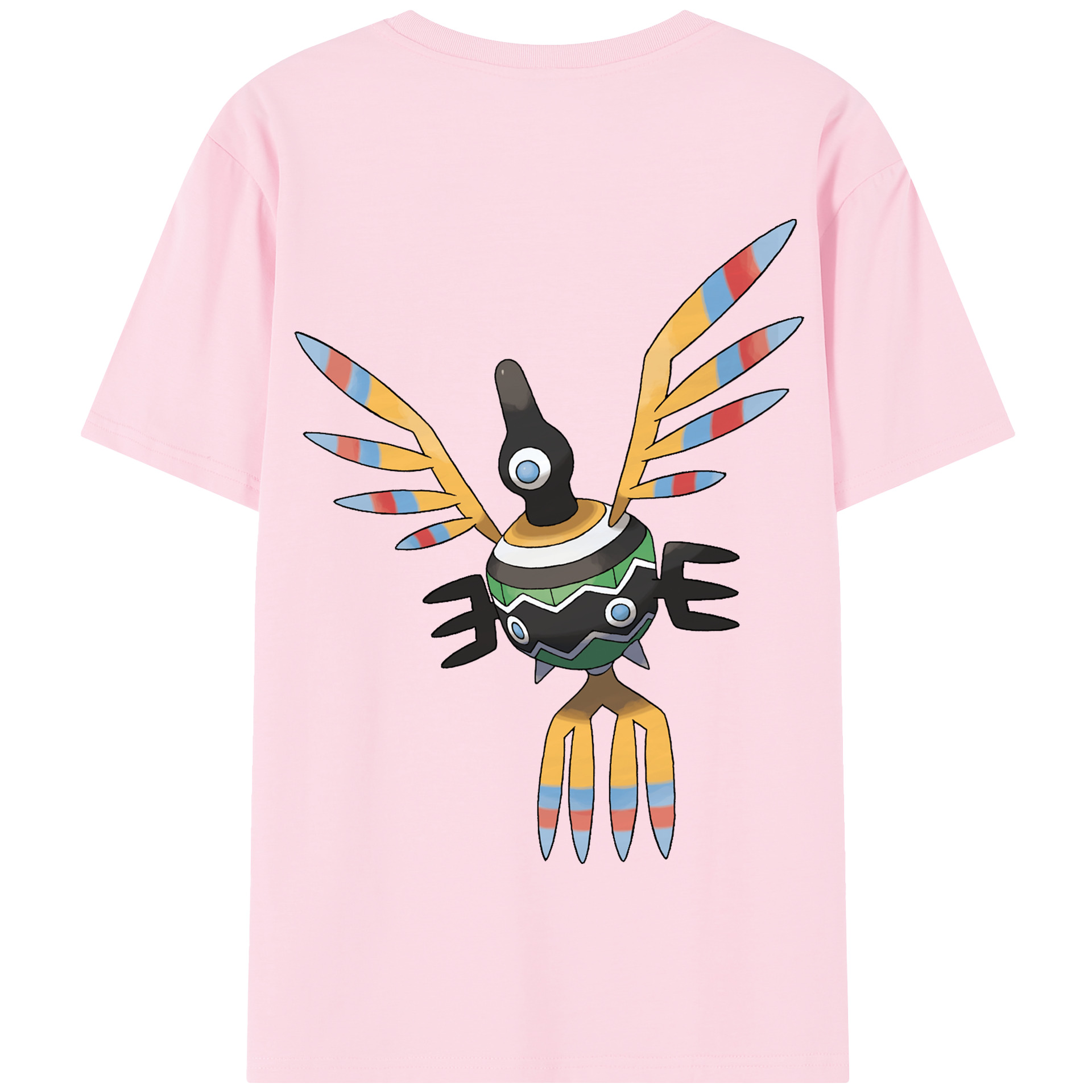 （画像用） ポケットモンスター Pokémon 綿100％半袖Tシャツ（背面プリント）
