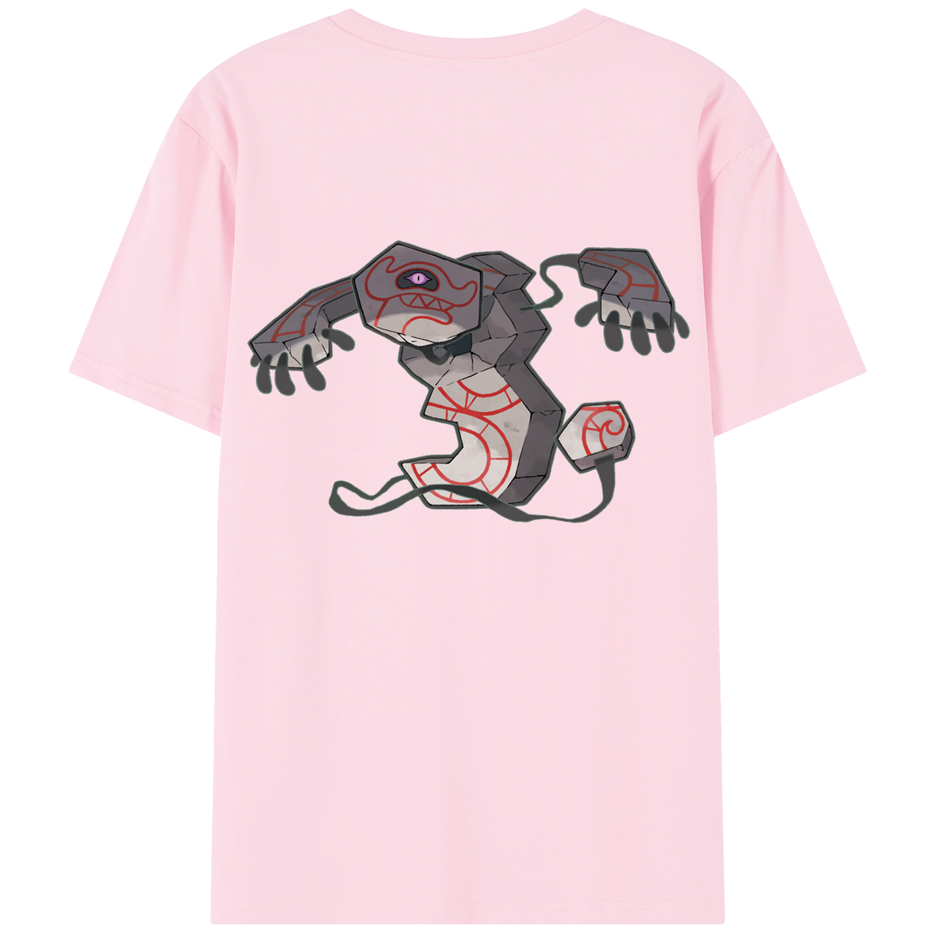 （画像用） ポケットモンスター Pokémon 綿100％半袖Tシャツ（背面プリント）
