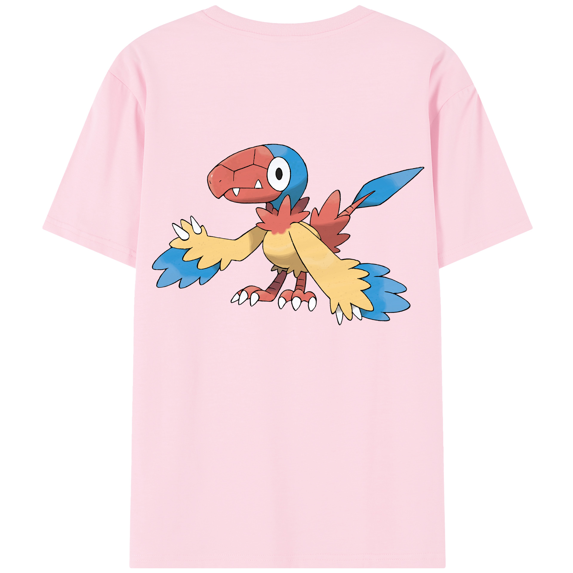 （画像用） ポケットモンスター Pokémon 綿100％半袖Tシャツ（背面プリント）