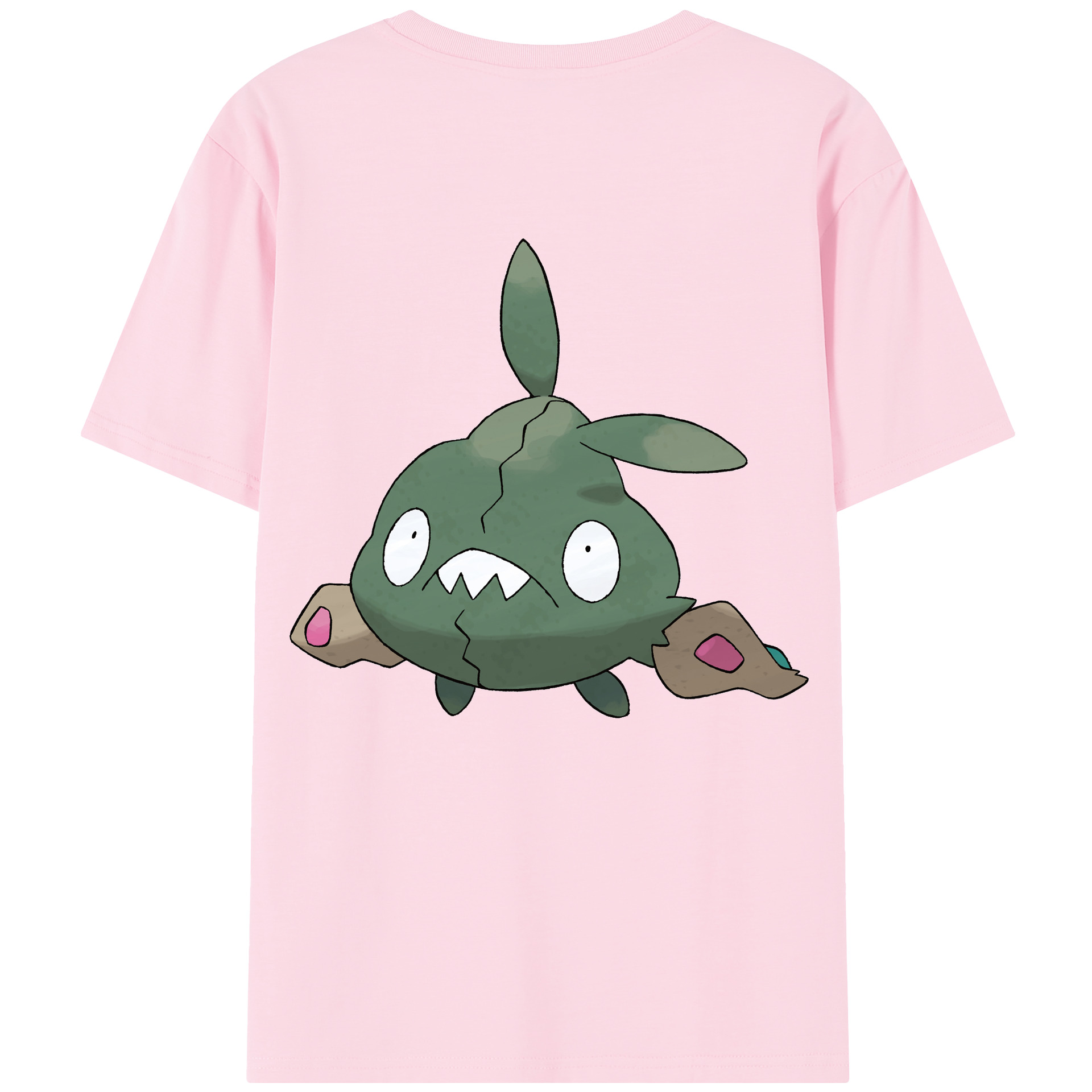 （画像用） ポケットモンスター Pokémon 綿100％半袖Tシャツ（背面プリント）