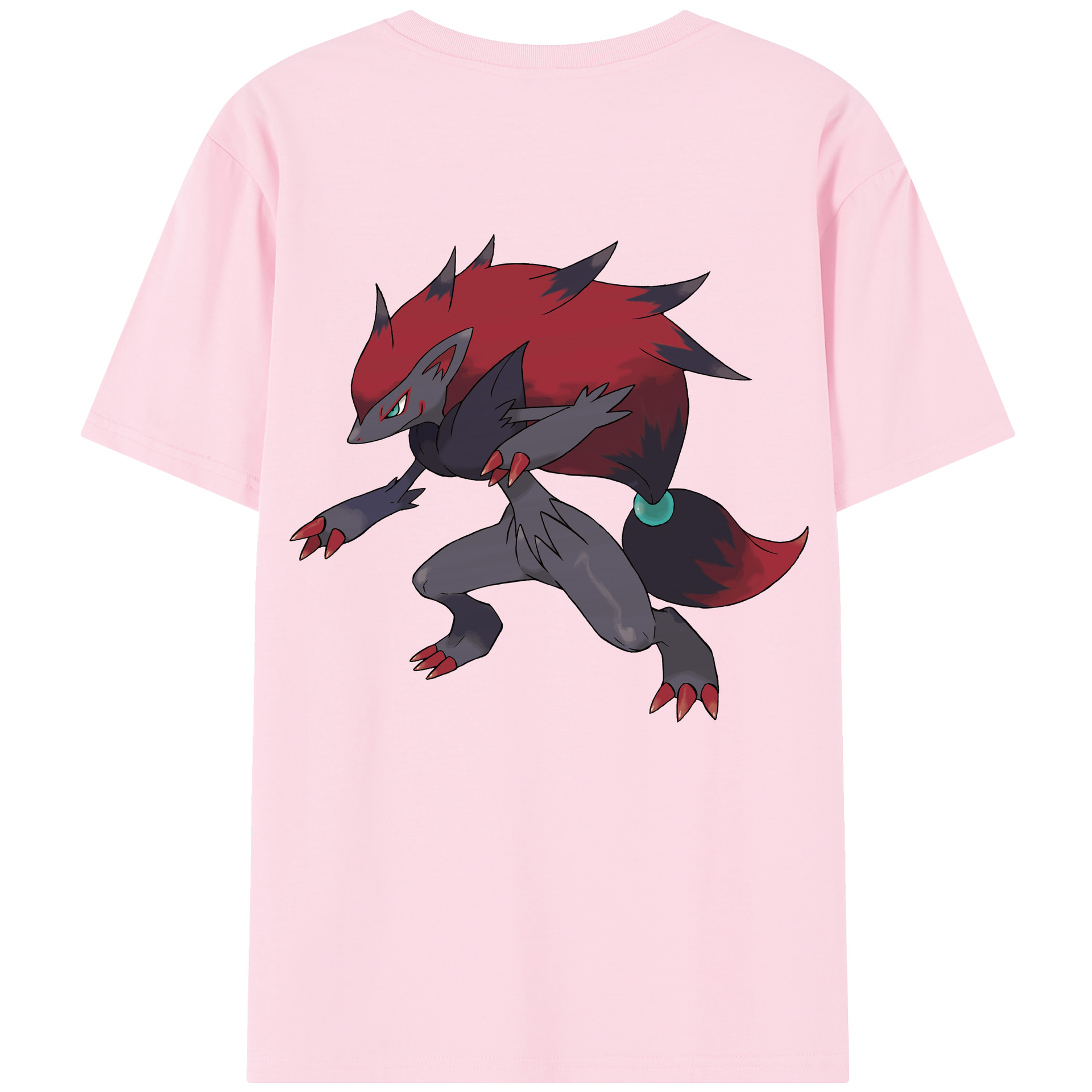 （画像用） ポケットモンスター Pokémon 綿100％半袖Tシャツ（背面プリント）
