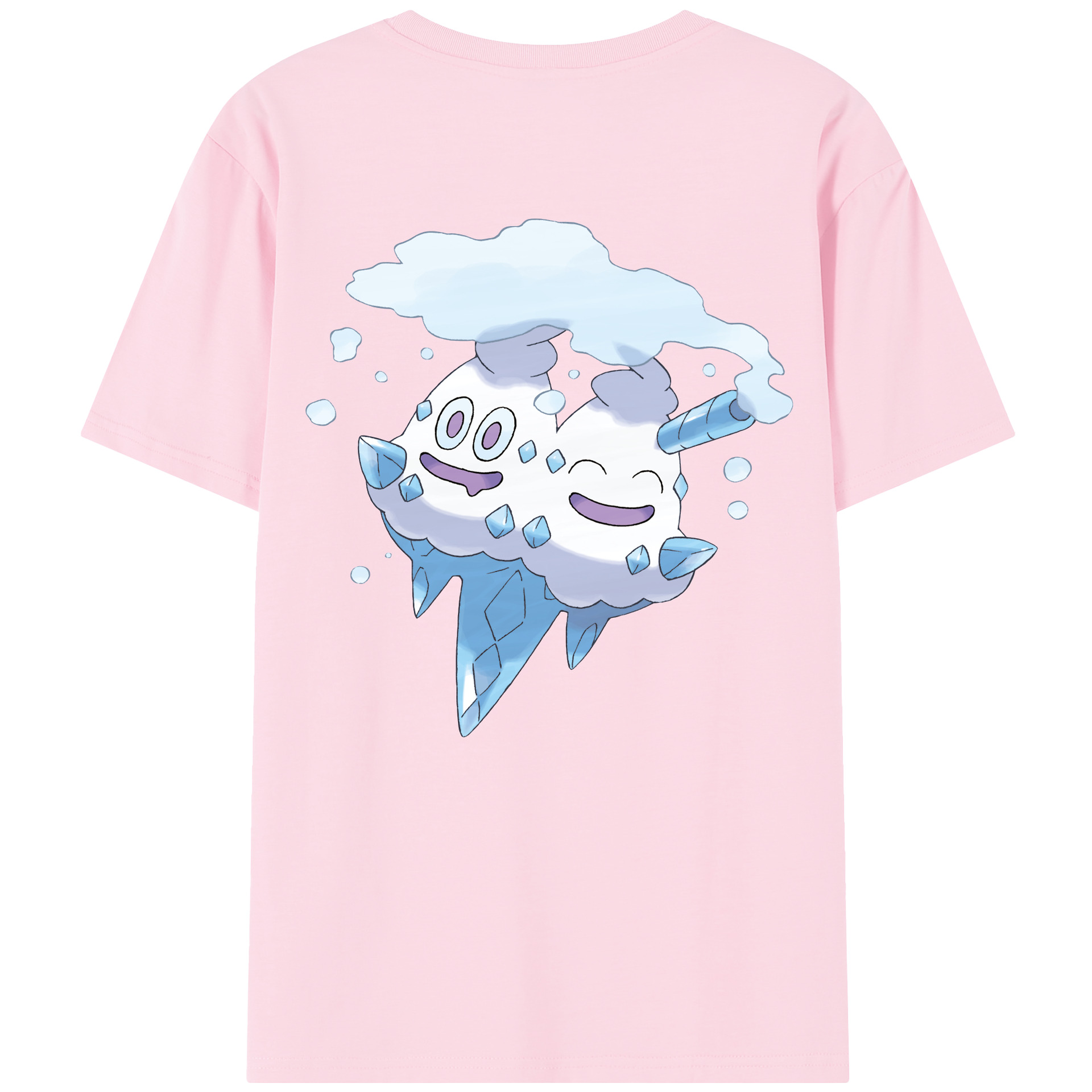 （画像用） ポケットモンスター Pokémon 綿100％半袖Tシャツ（背面プリント）