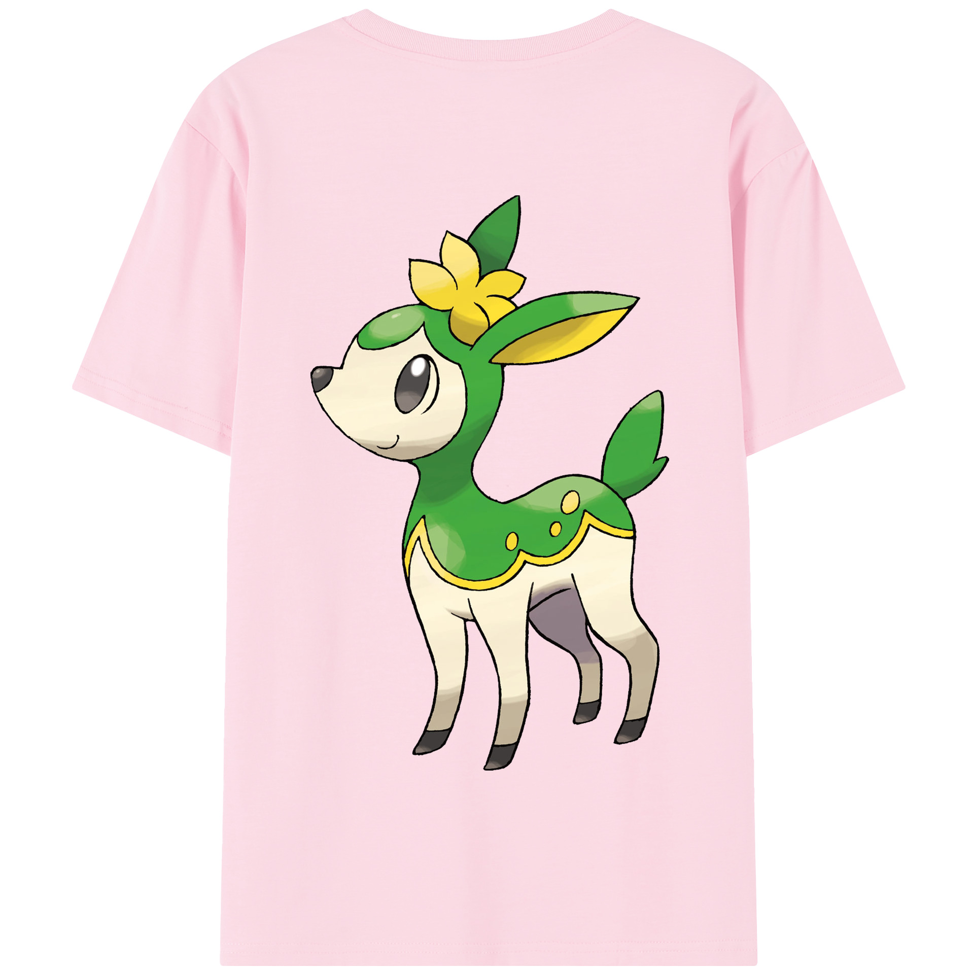 （画像用） ポケットモンスター Pokémon 綿100％半袖Tシャツ（背面プリント）