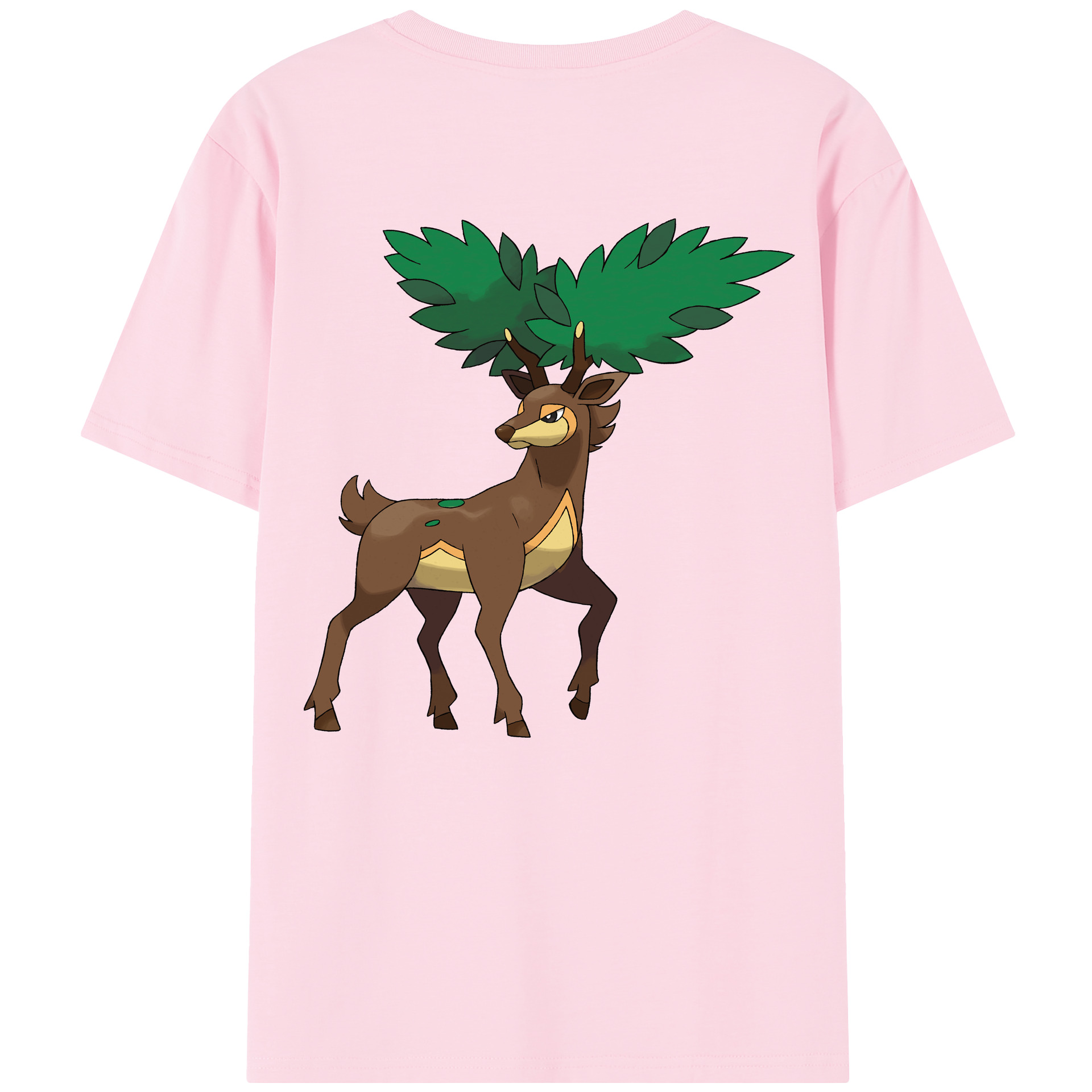 （画像用） ポケットモンスター Pokémon 綿100％半袖Tシャツ（背面プリント）
