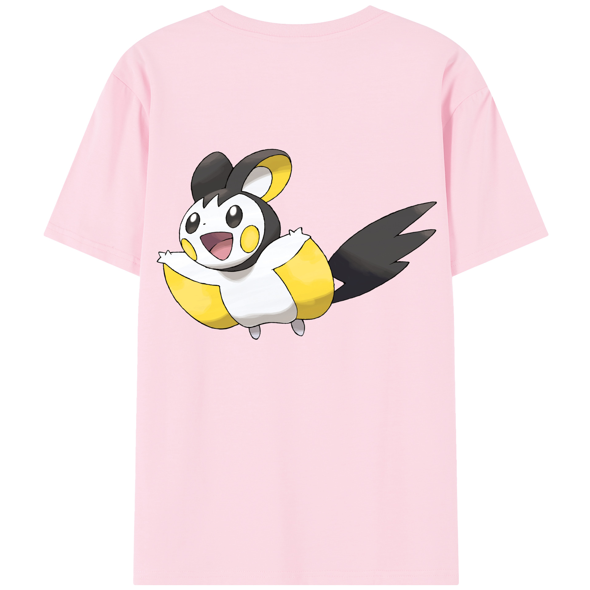 （画像用） ポケットモンスター Pokémon 綿100％半袖Tシャツ（背面プリント）