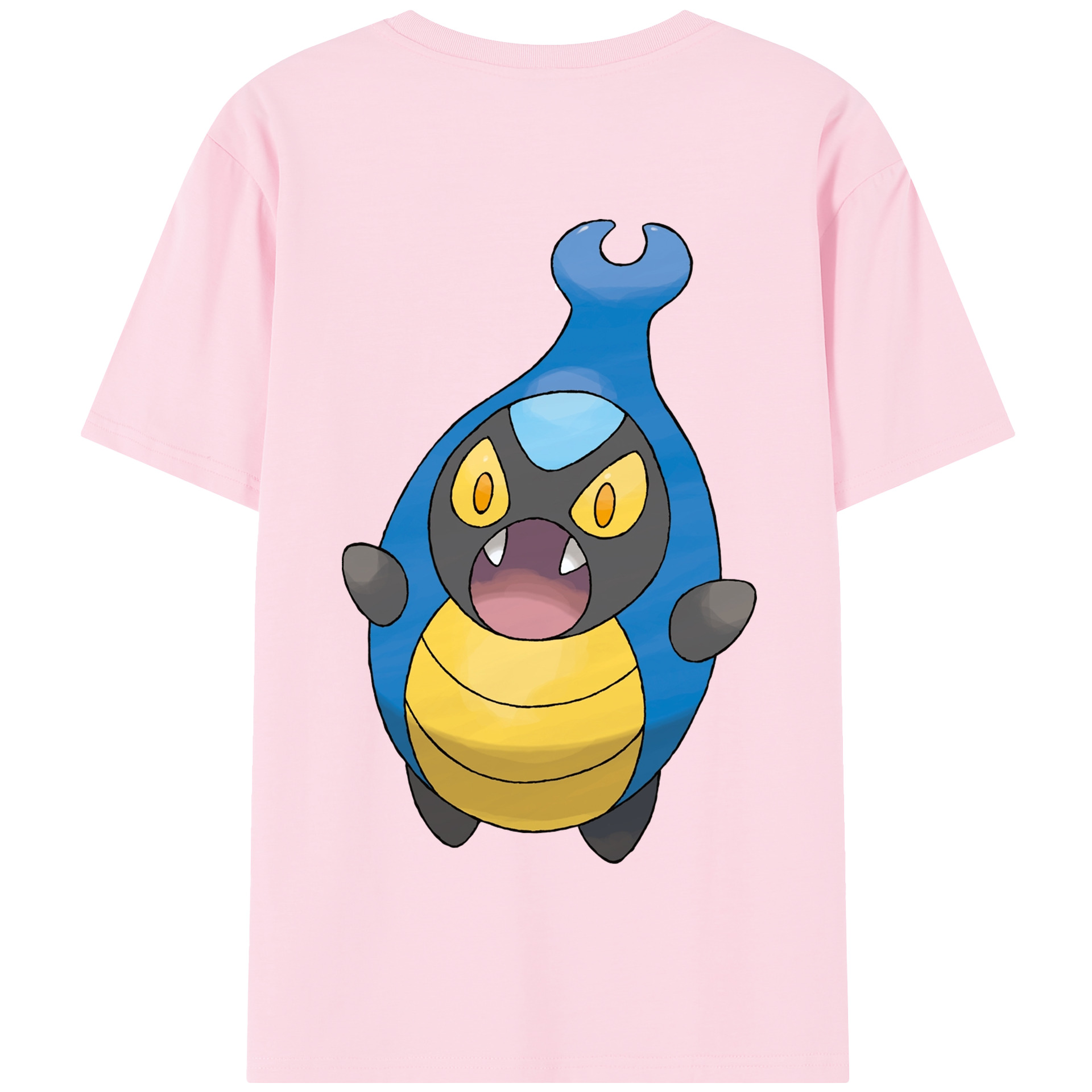 （画像用） ポケットモンスター Pokémon 綿100％半袖Tシャツ（背面プリント）