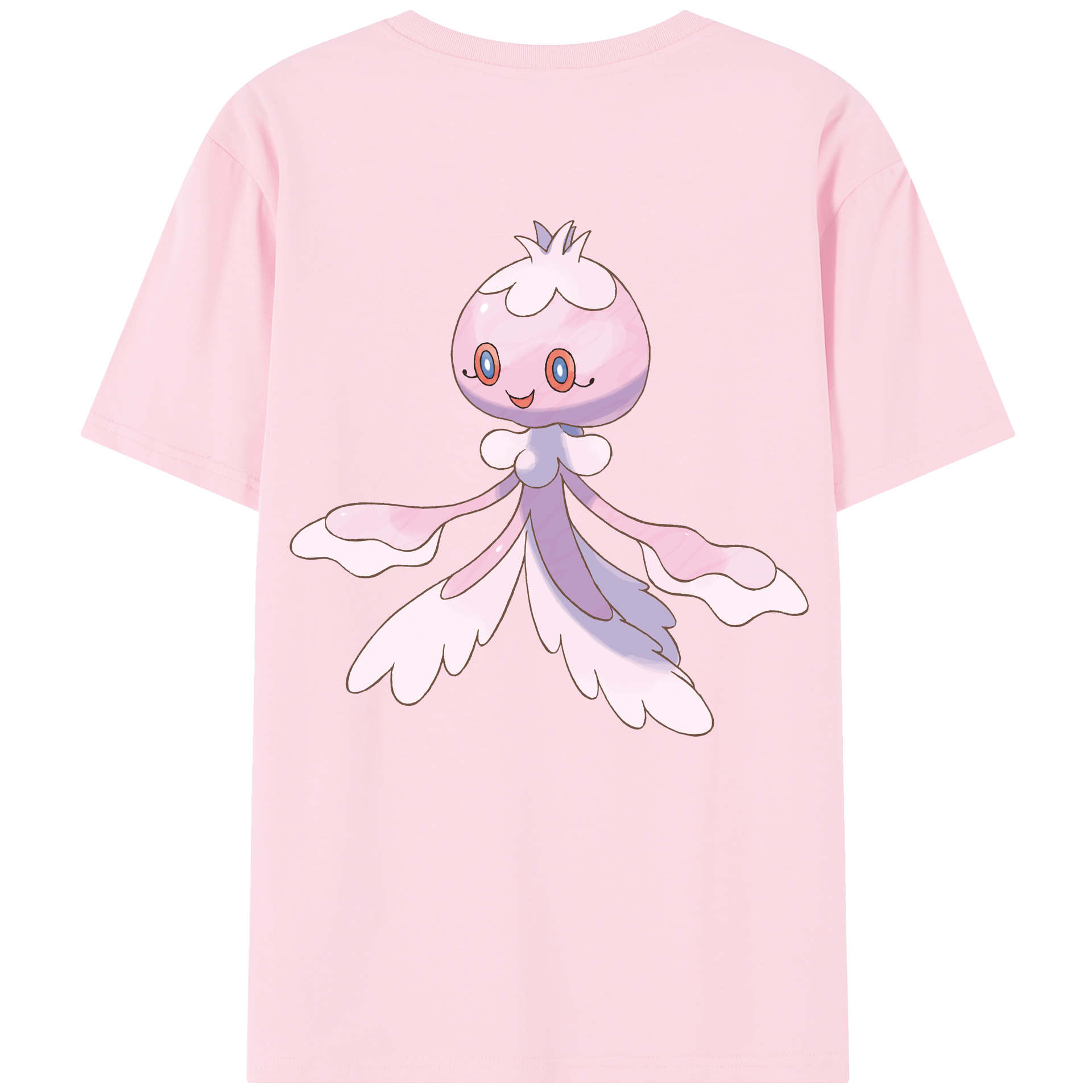 （画像用） ポケットモンスター Pokémon 綿100％半袖Tシャツ（背面プリント）