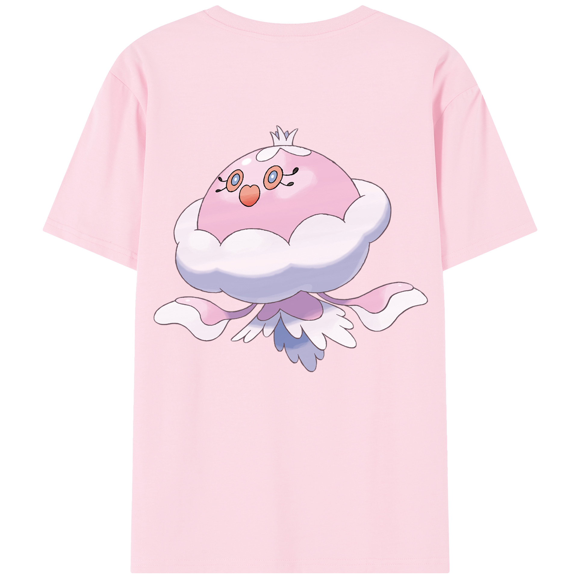 （画像用） ポケットモンスター Pokémon 綿100％半袖Tシャツ（背面プリント）