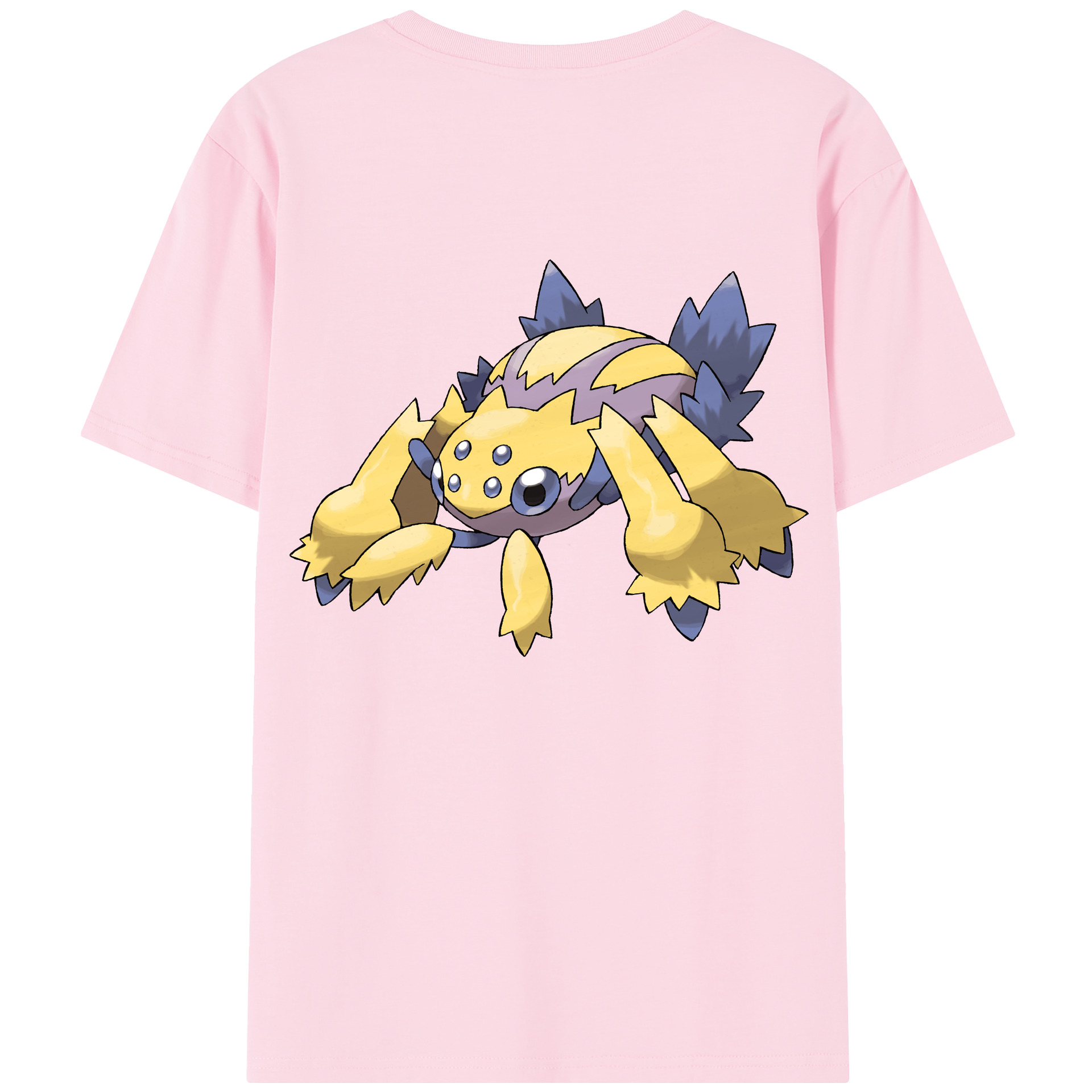（画像用） ポケットモンスター Pokémon 綿100％半袖Tシャツ（背面プリント）