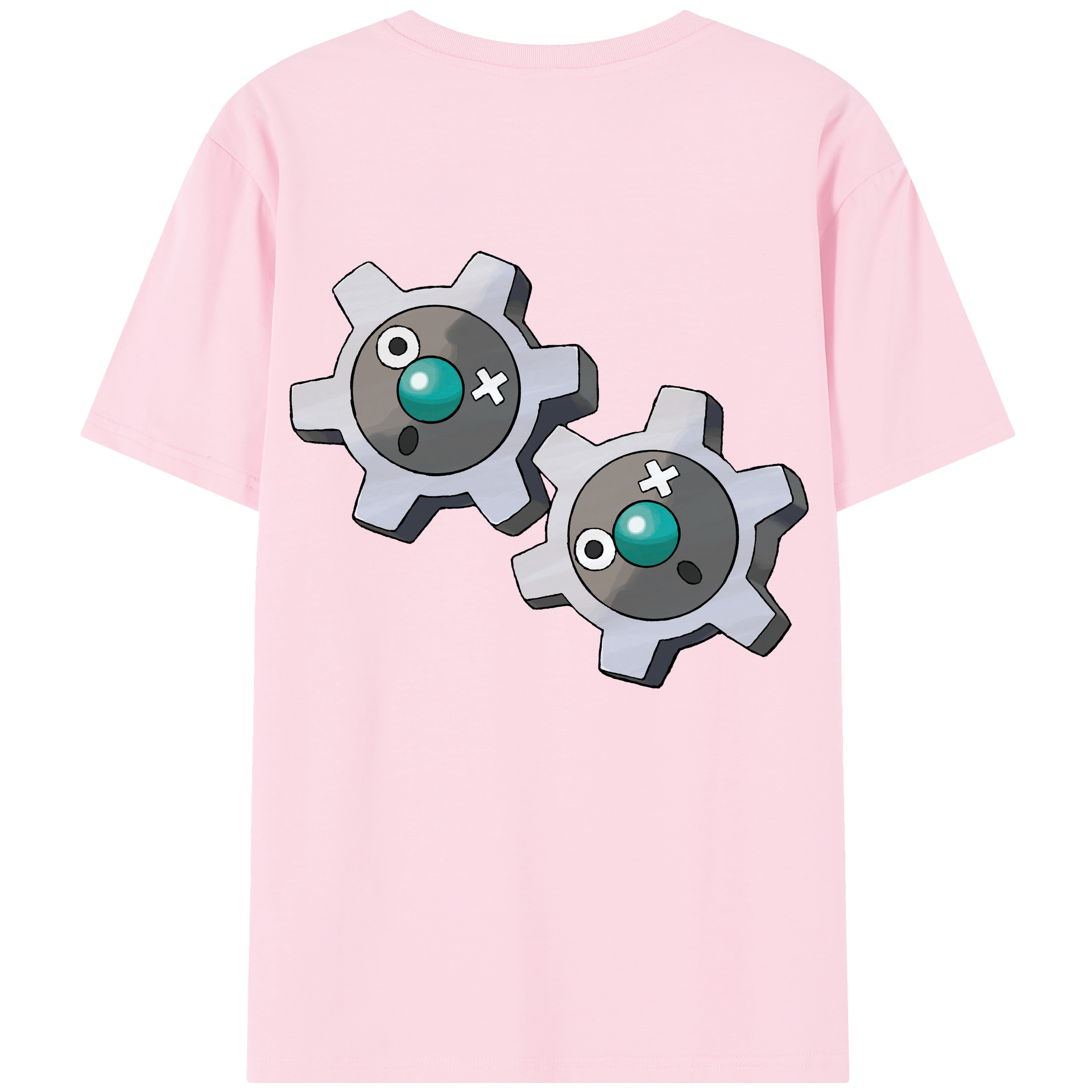 （画像用） ポケットモンスター Pokémon 綿100％半袖Tシャツ（背面プリント）