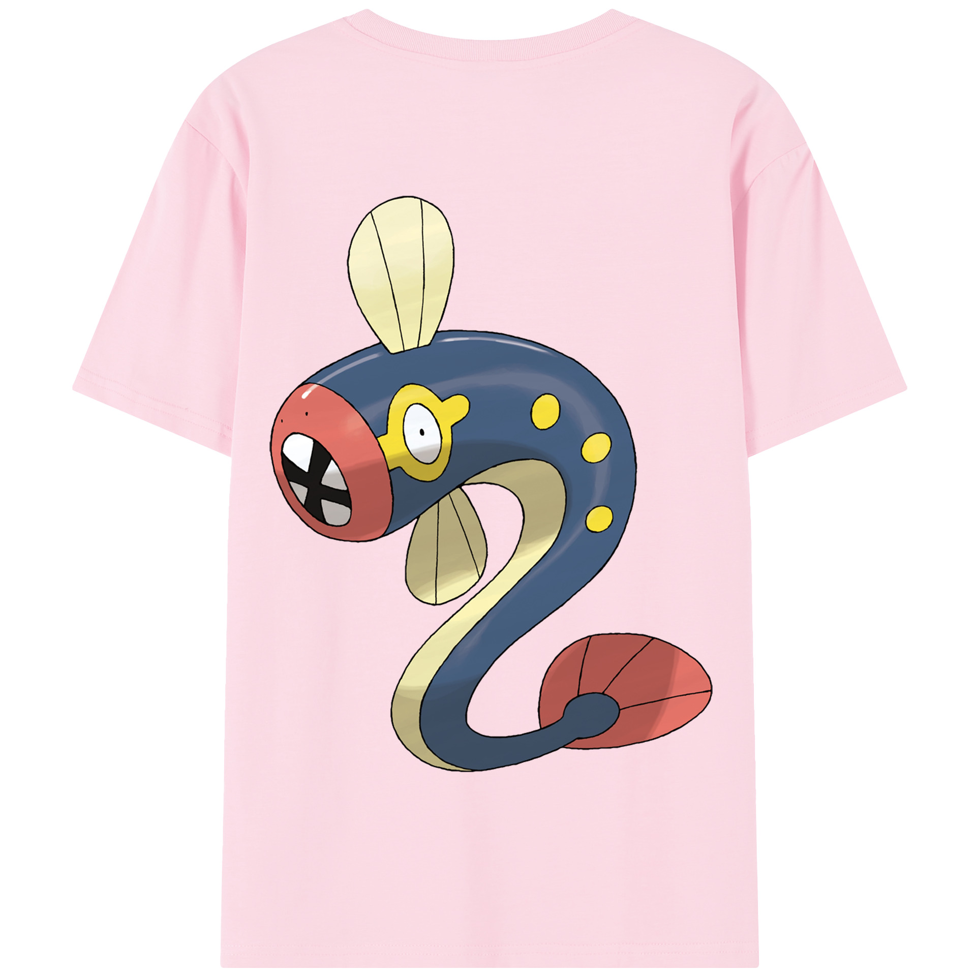 （画像用） ポケットモンスター Pokémon 綿100％半袖Tシャツ（背面プリント）