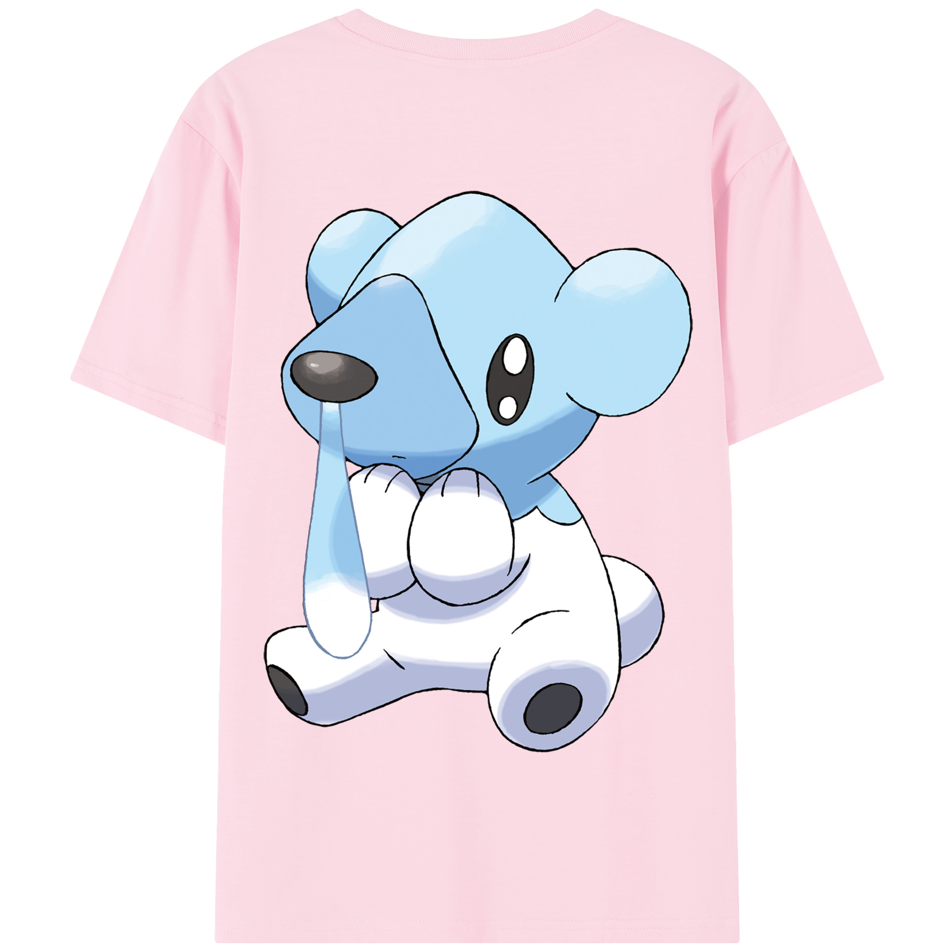 （画像用） ポケットモンスター Pokémon 綿100％半袖Tシャツ（背面プリント）