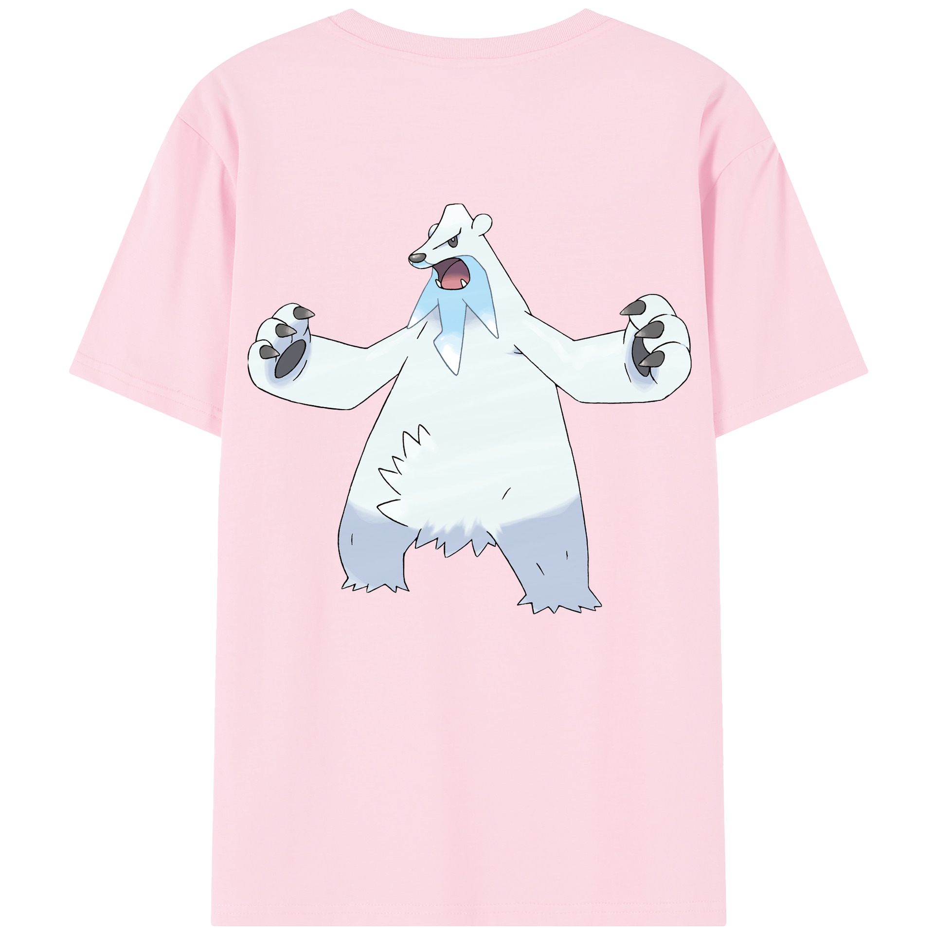 （画像用） ポケットモンスター Pokémon 綿100％半袖Tシャツ（背面プリント）