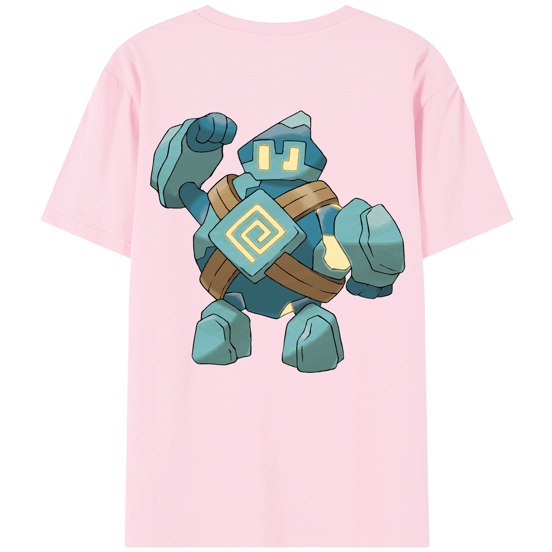 （画像用） ポケットモンスター Pokémon 綿100％半袖Tシャツ（背面プリント）