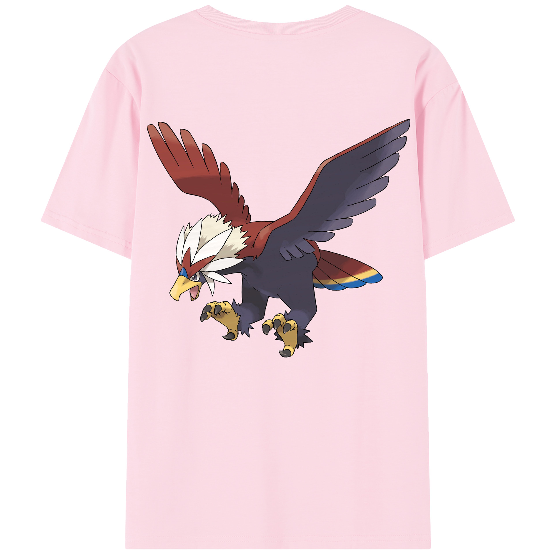 （画像用） ポケットモンスター Pokémon 綿100％半袖Tシャツ（背面プリント）