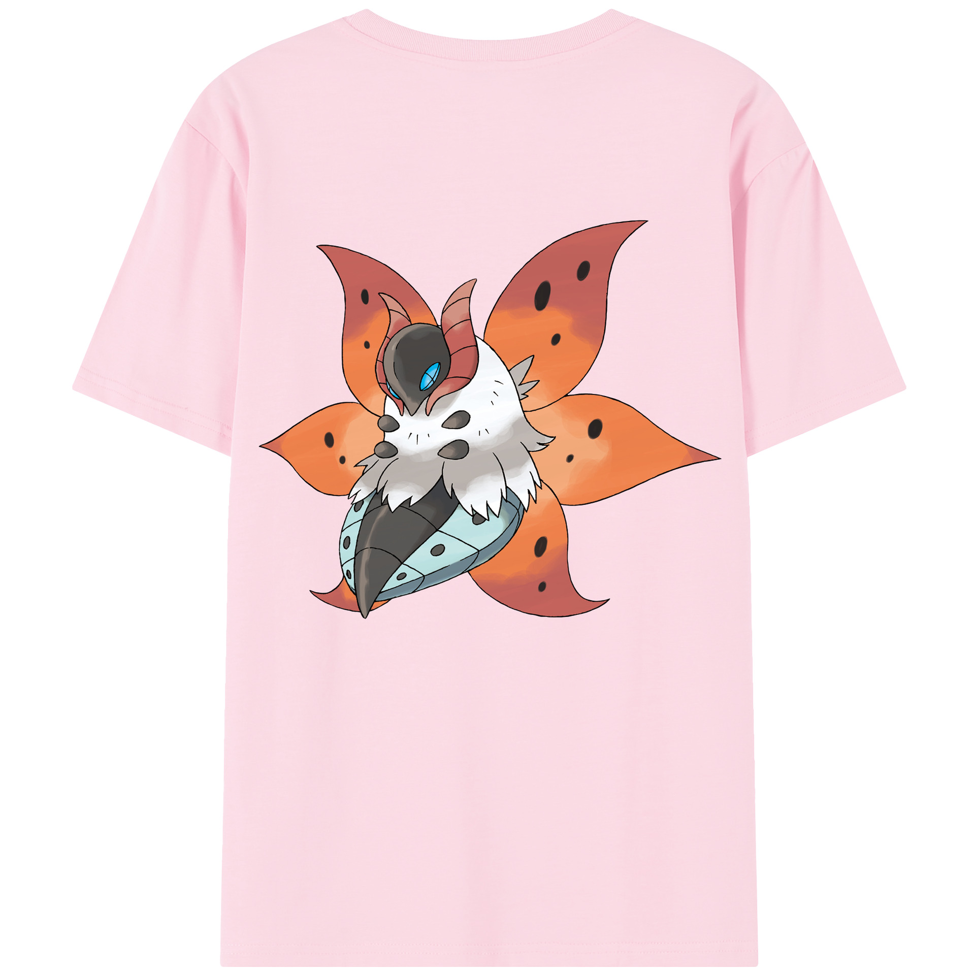 （画像用） ポケットモンスター Pokémon 綿100％半袖Tシャツ（背面プリント）